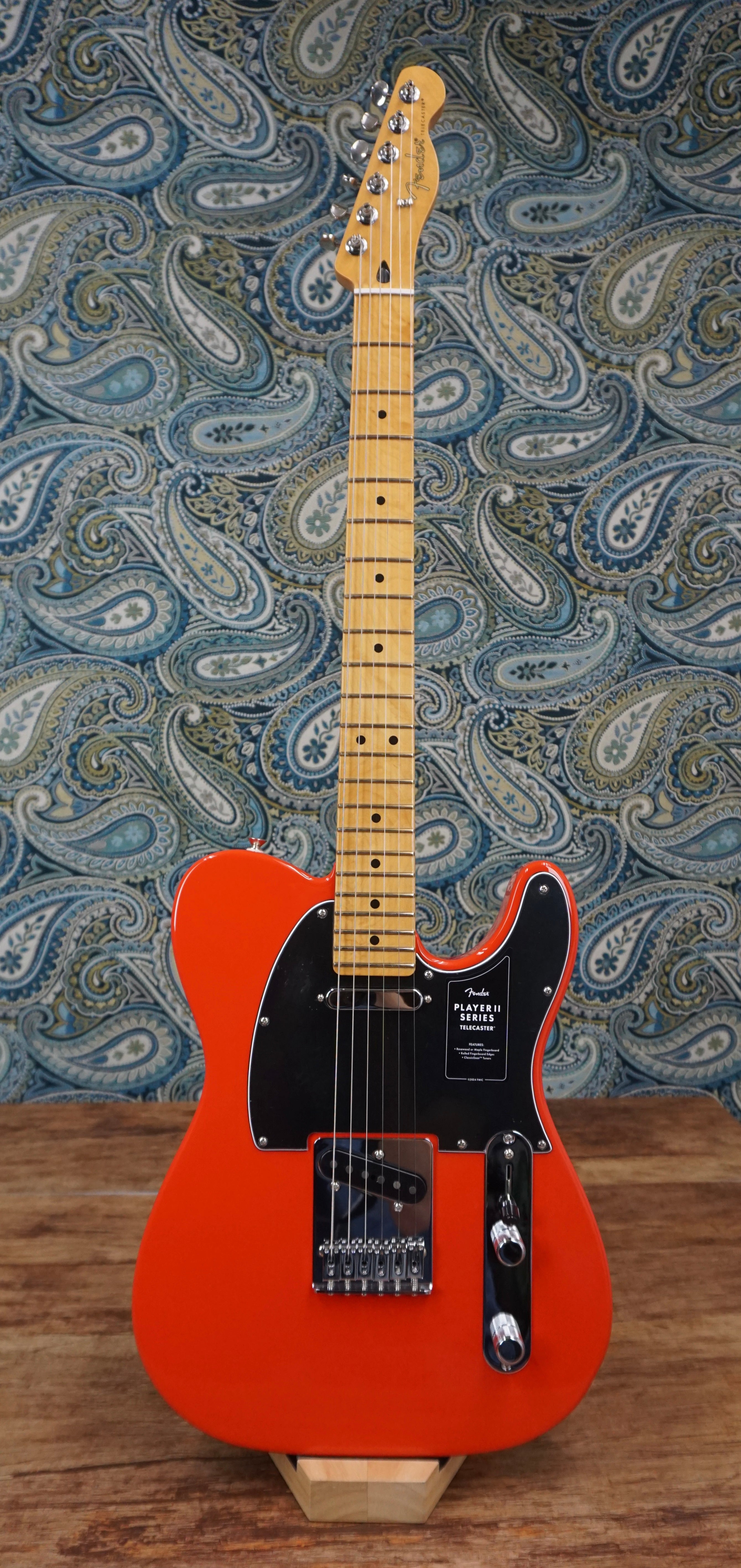 Fender Player Series II Telecaster Coral Red