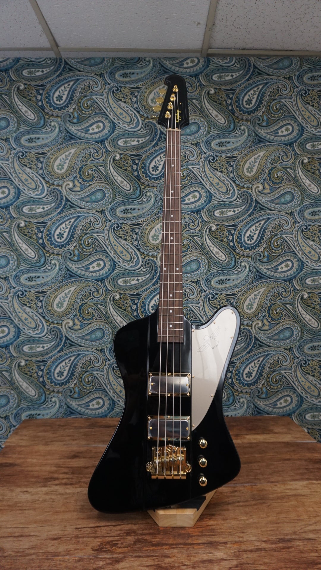 Epiphone Rex Brown Pantera Thunderbird W/ Hard Case