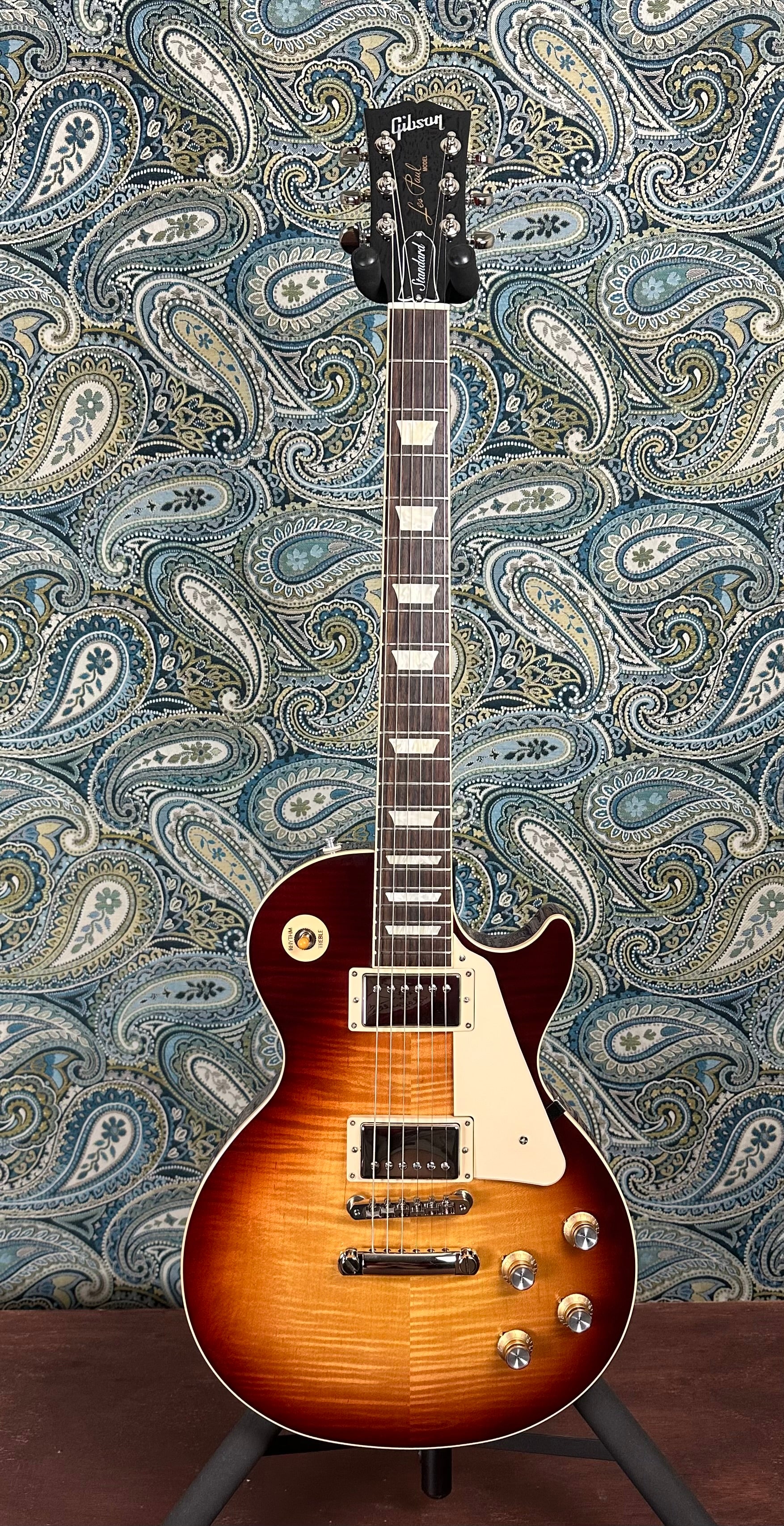Used Gibson Les Paul Standard Bourbon Burst w/case 2020