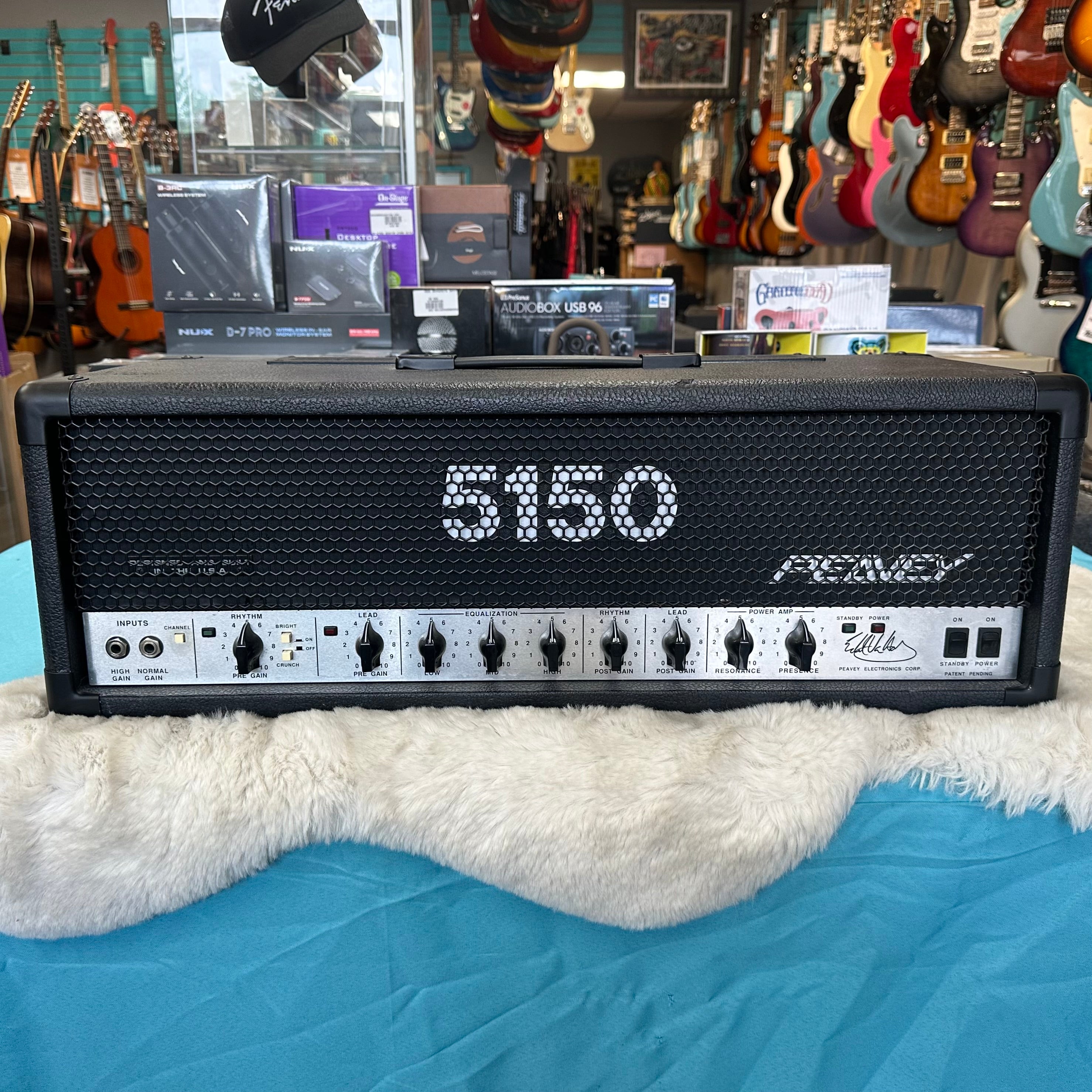 Used Peavey 5150 "Script Logo" 2-Channel 120-Watt Guitar Amp Head