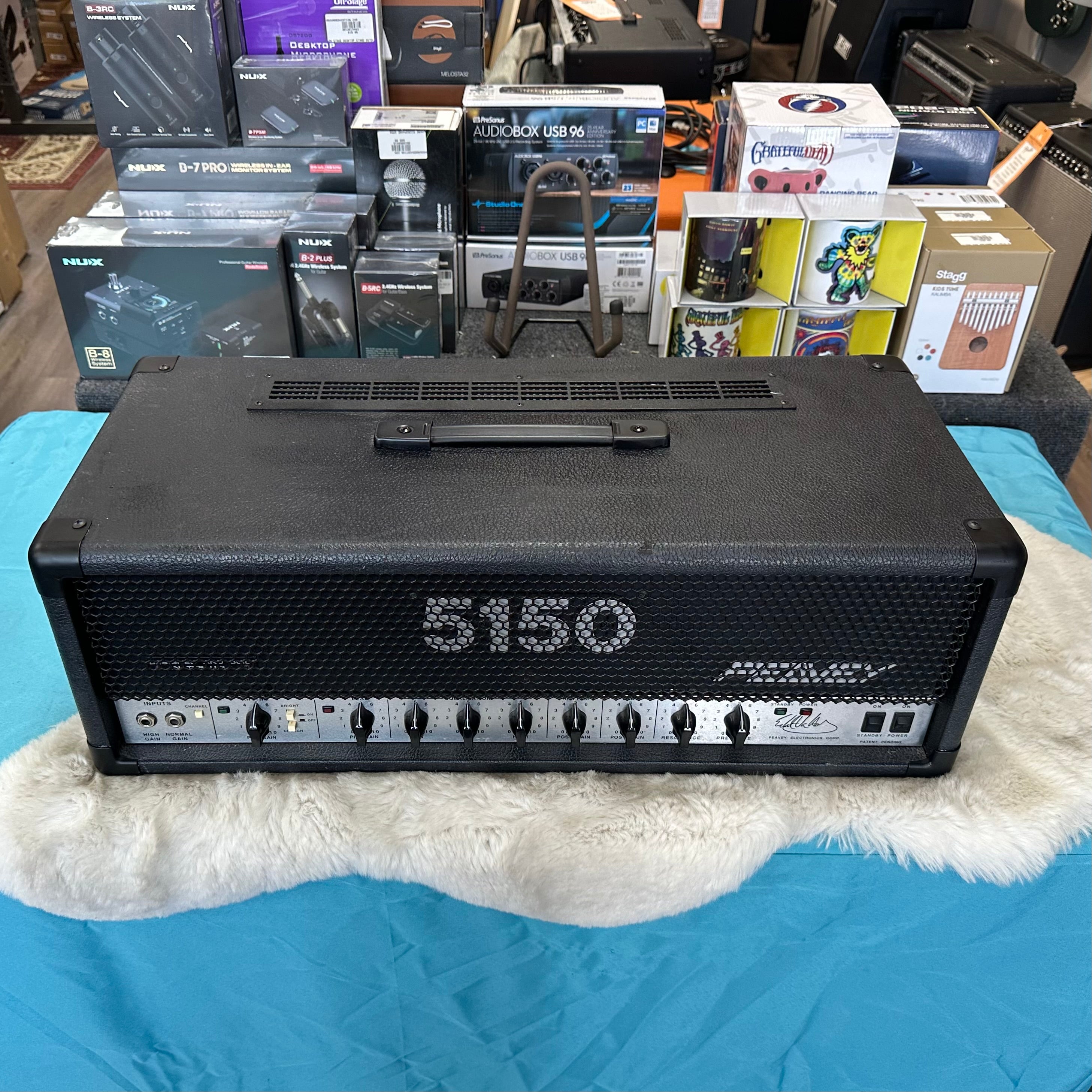Used Peavey 5150 "Script Logo" 2-Channel 120-Watt Guitar Amp Head
