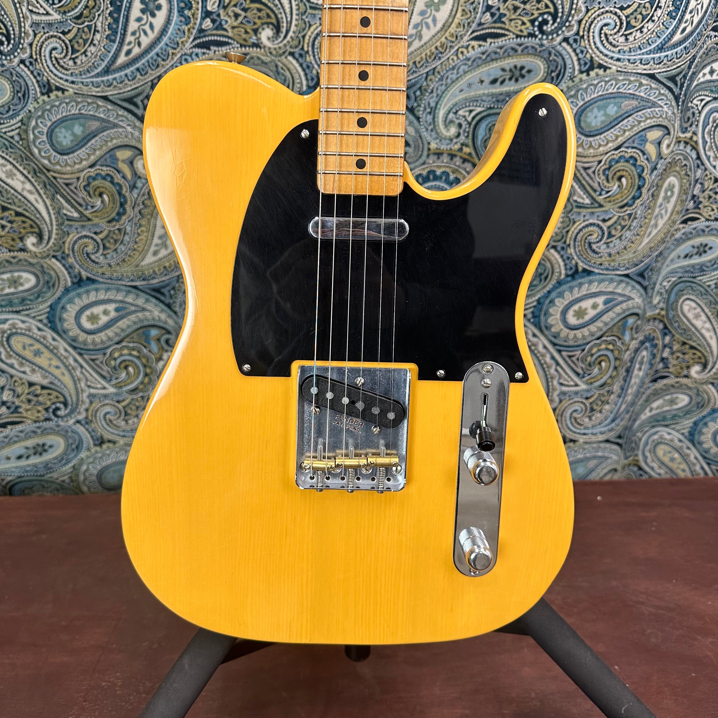 Fender 75th Anniversary Vintera Road Worn 1951 Telecaster Butterscotch Blonde