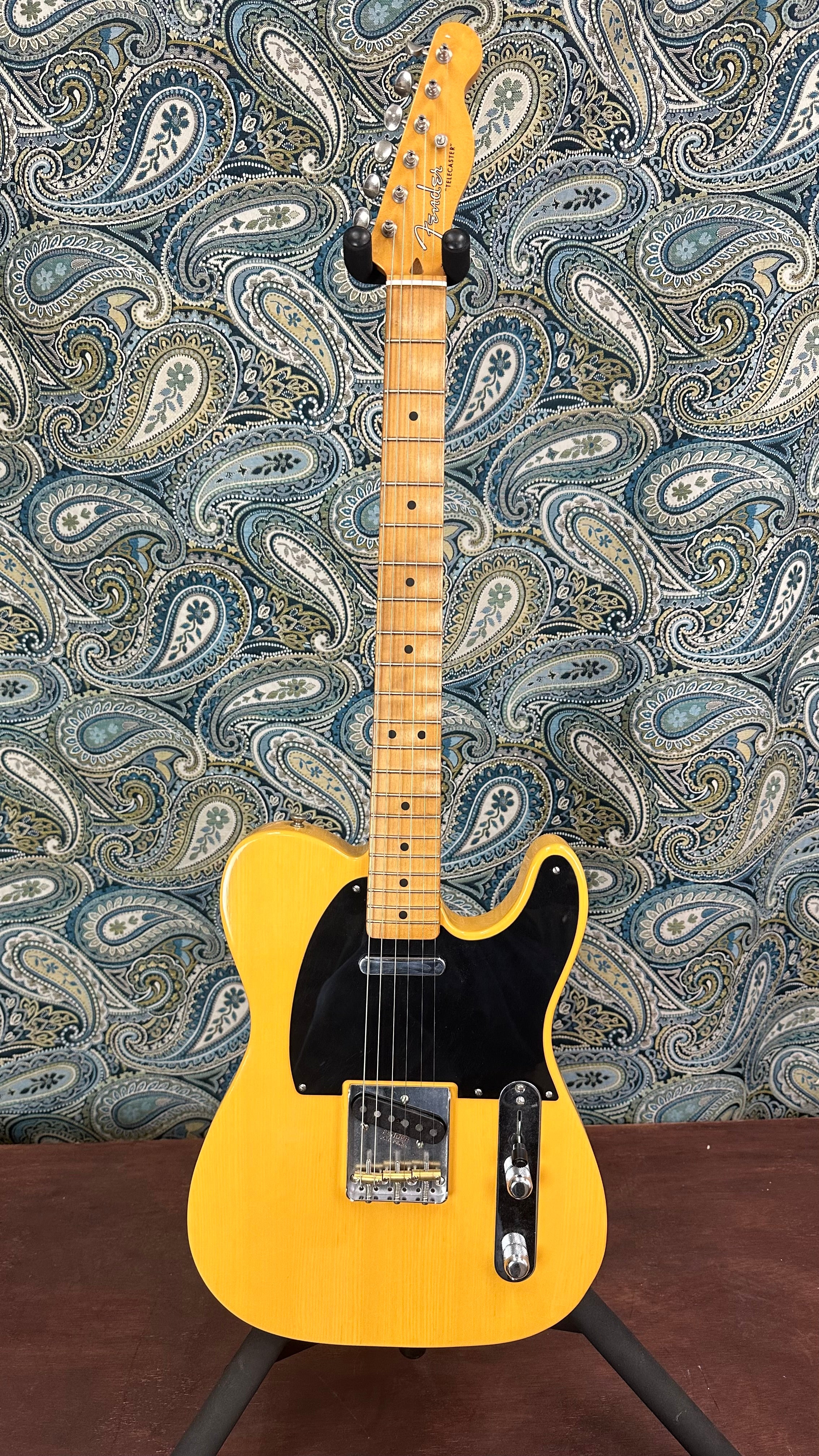Fender 75th Anniversary Vintera Road Worn 1951 Telecaster Butterscotch Blonde