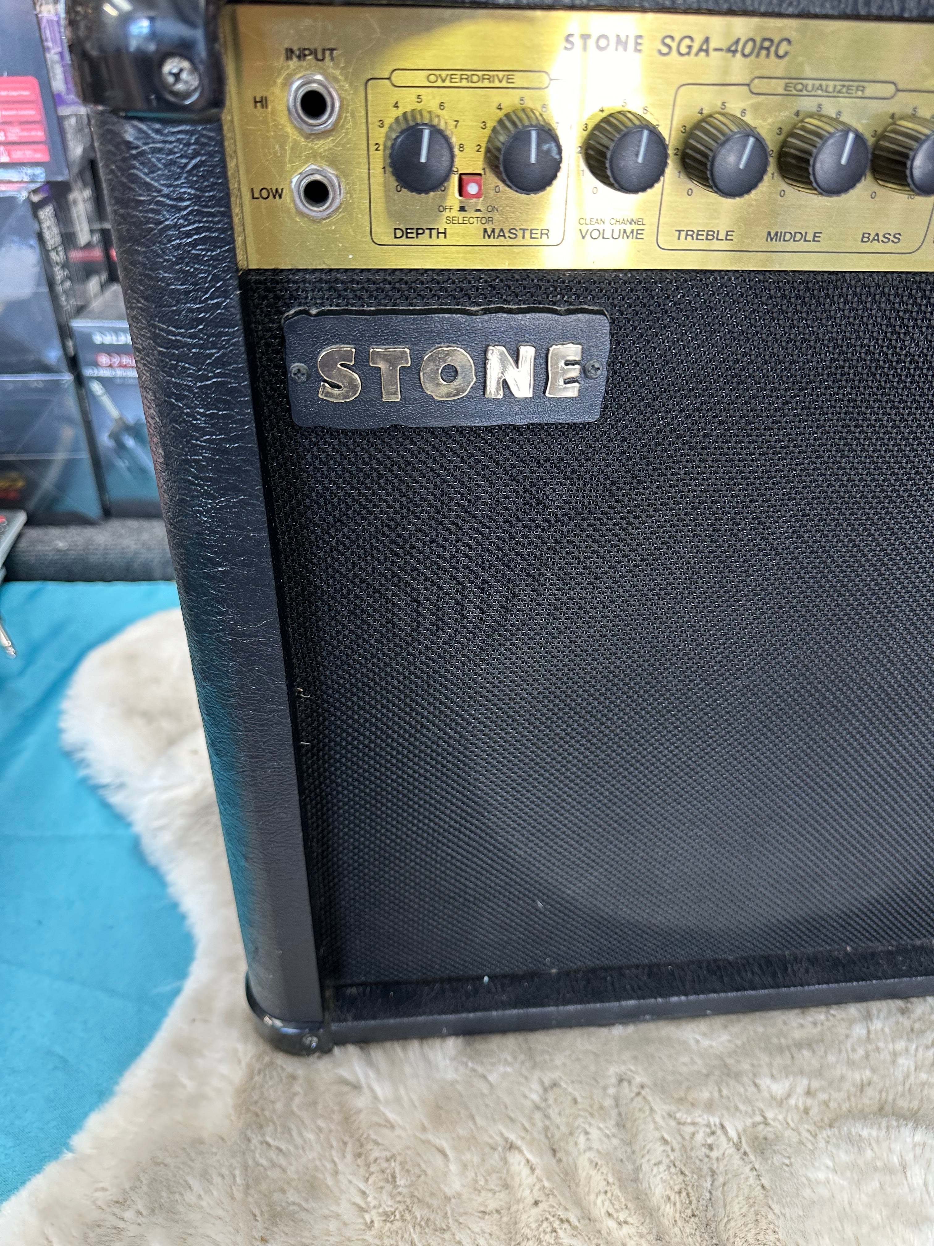 Used Stone SGA-40RC 1x8 Solid State Practice Combo Amp w/Spring Reverb