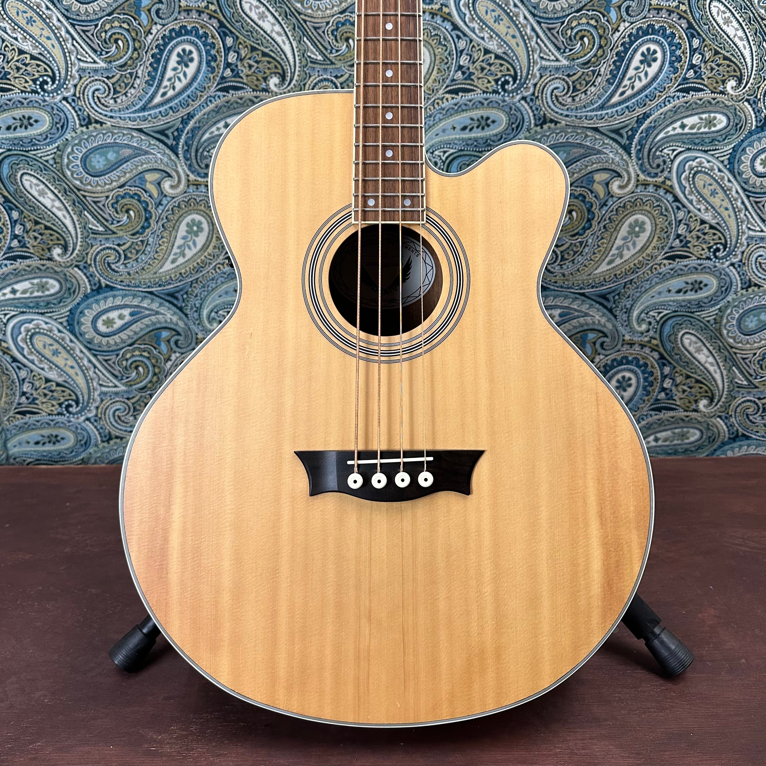 Used Dean EABC Cutaway Acoustic-Electric Bass