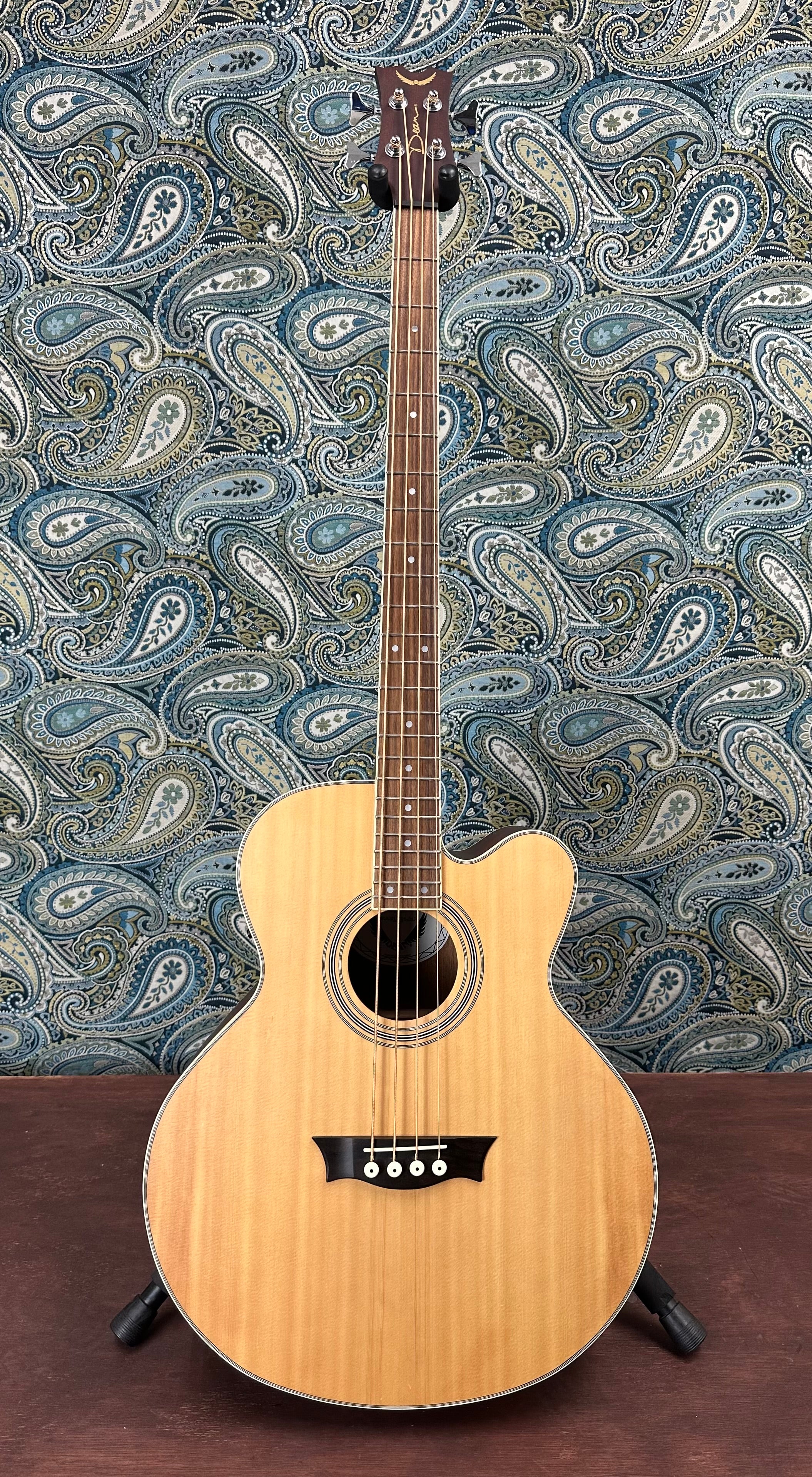 Used Dean EABC Cutaway Acoustic-Electric Bass