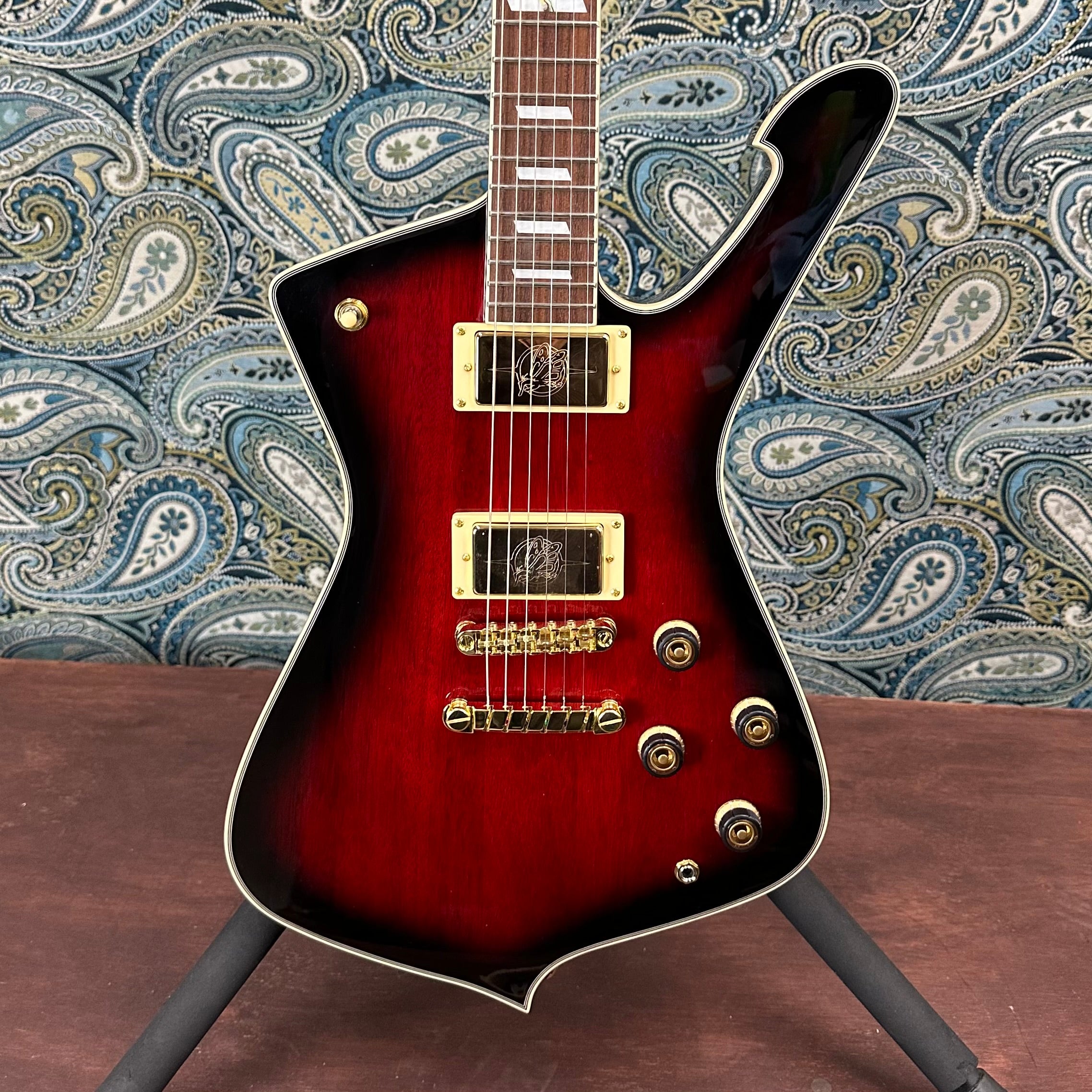 Ibanez Iceman IC420 Electric Guitar Antique Autumn Burst w/Bag