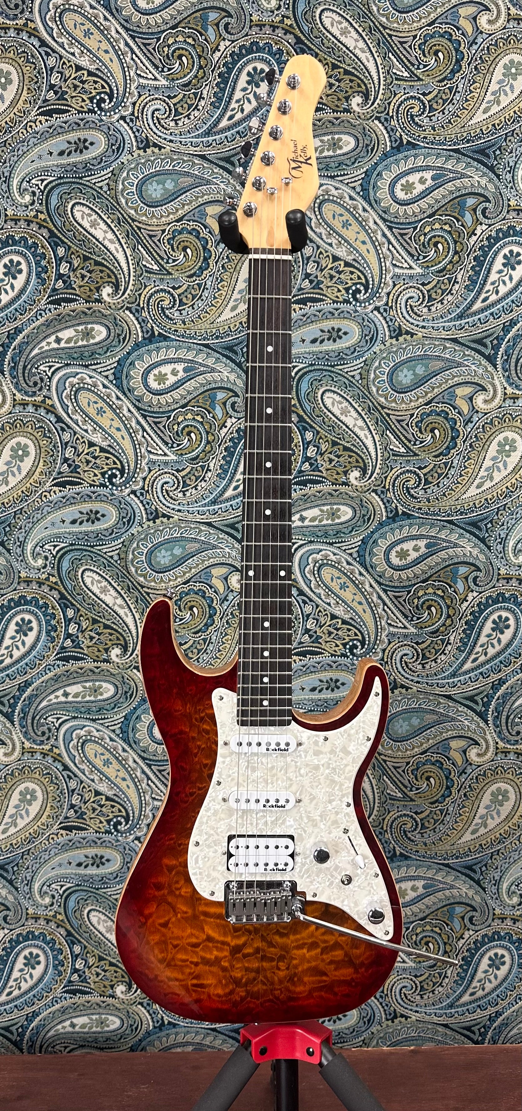 Used Michael Kelly 1965 Aged Cherryburst Electric Guitar