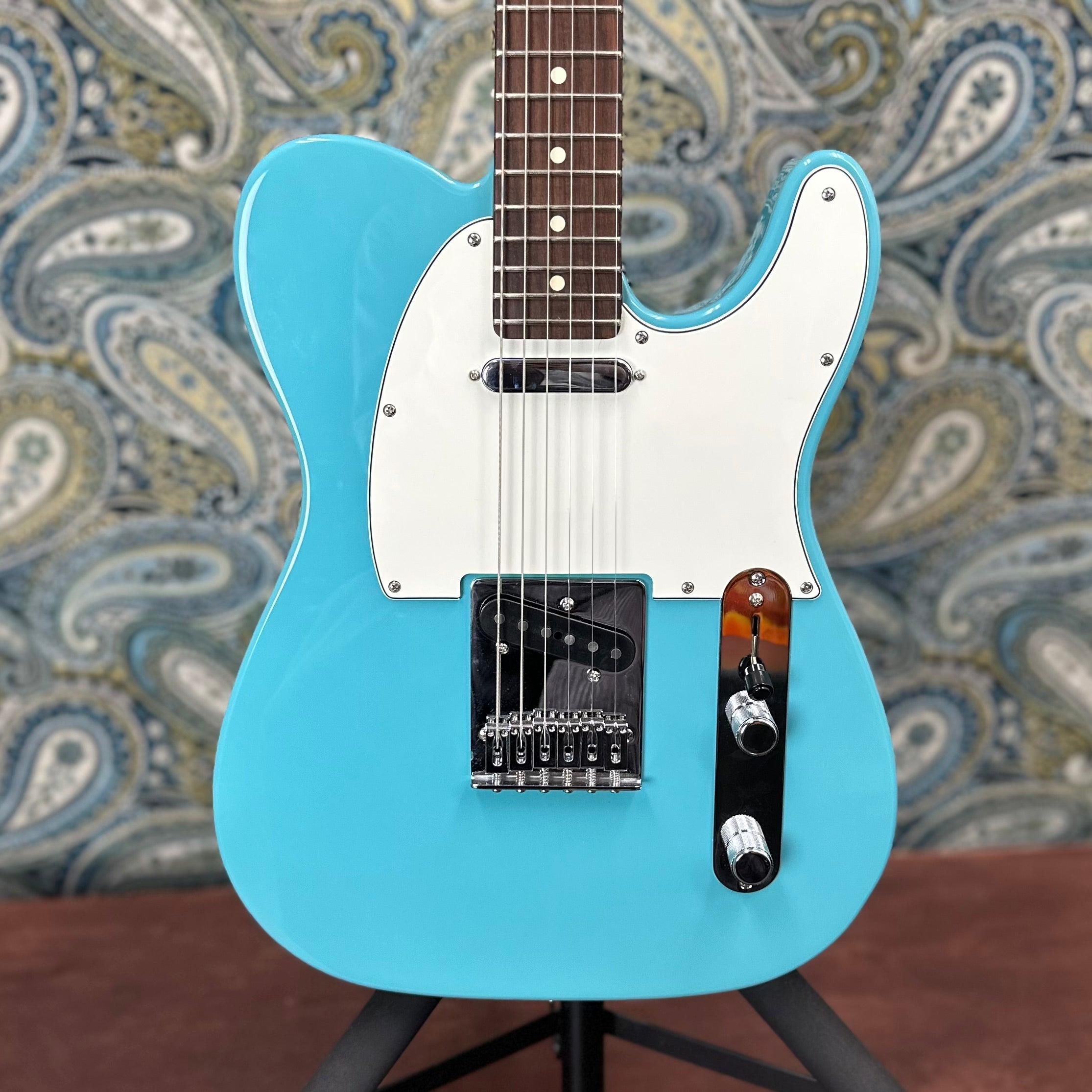 Used Fender Player II Telecaster Aquatone Blue