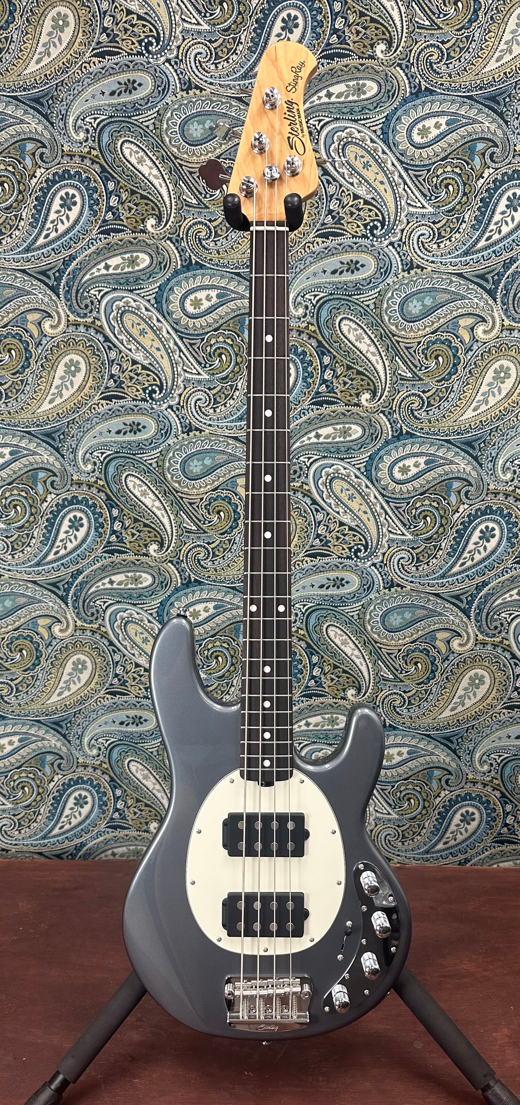 Sterling by Music Man StingRay HH Charcoal Frost