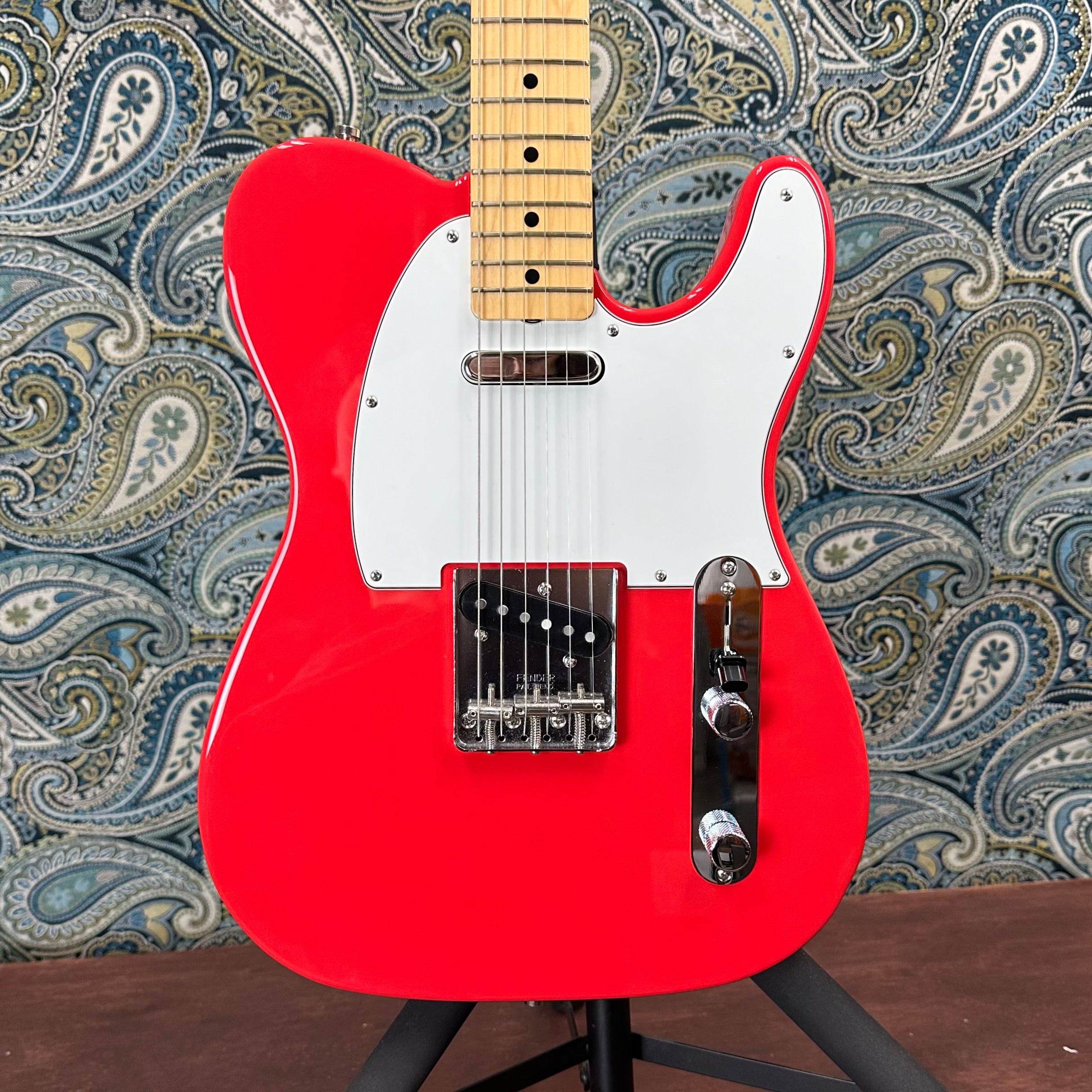 Used Fender MIJ Limited International Color Telecaster 2023 Morocco Red W/Case