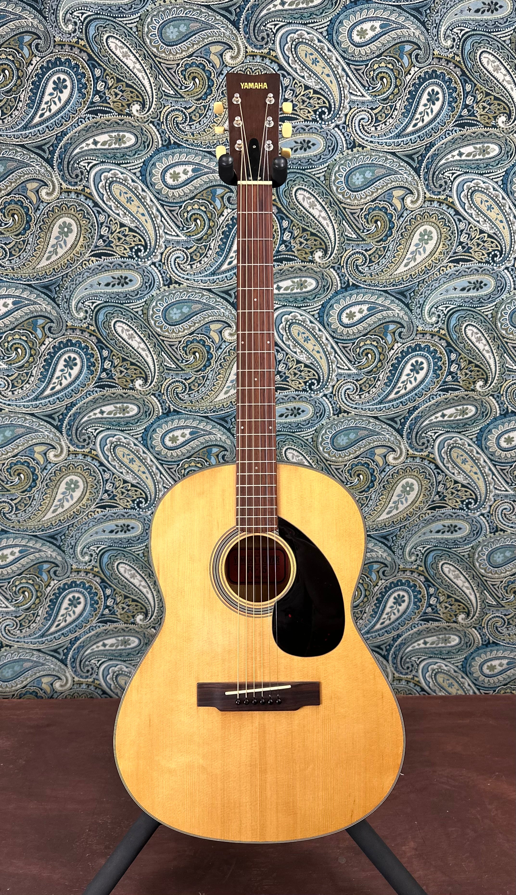 Used Yamaha FG-75 Red Label Parlor Acoustic Guitar Late 1960's