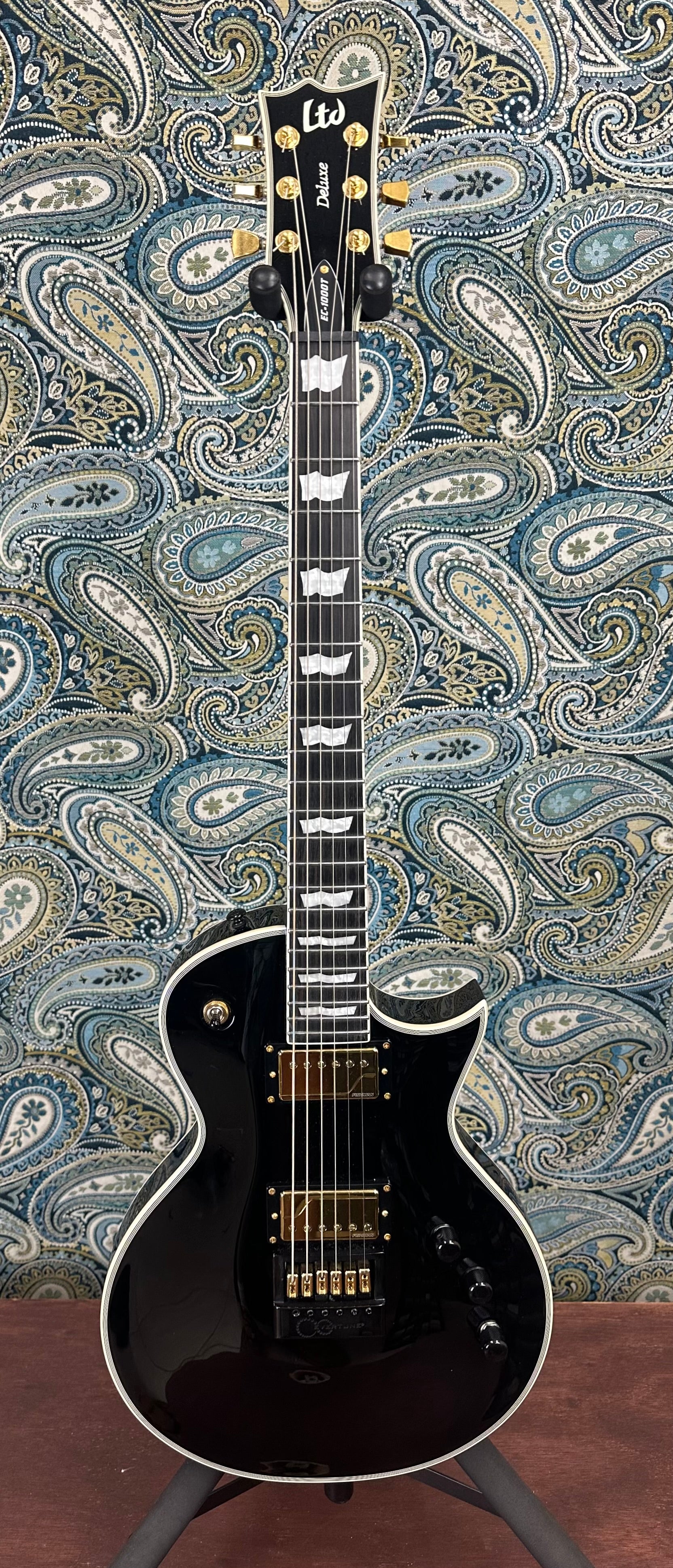 Used ESP LTD CTM EC1000 ET Gloss Black