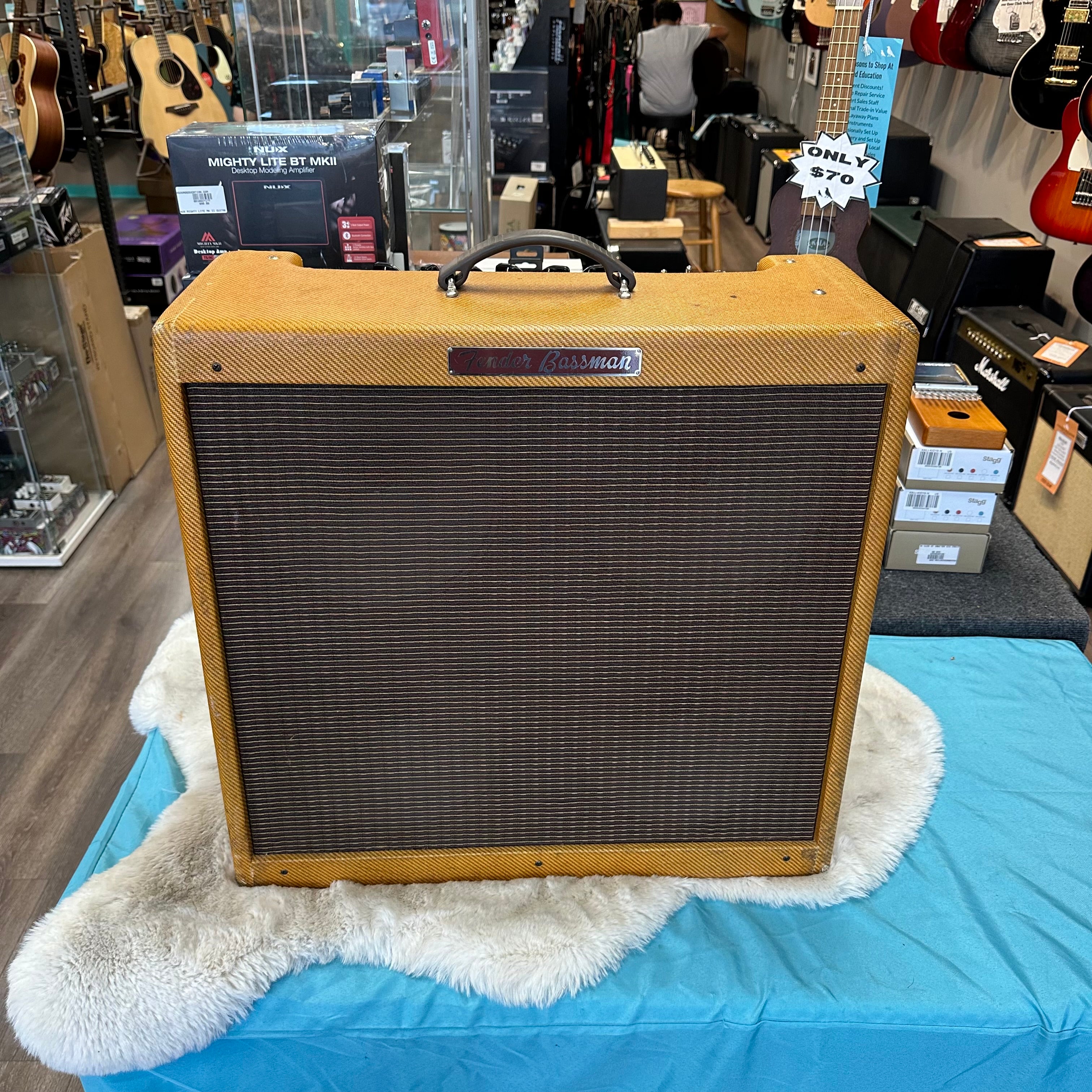 Used Fender 59’ Bassman Reissue 4x10 Combo 2002