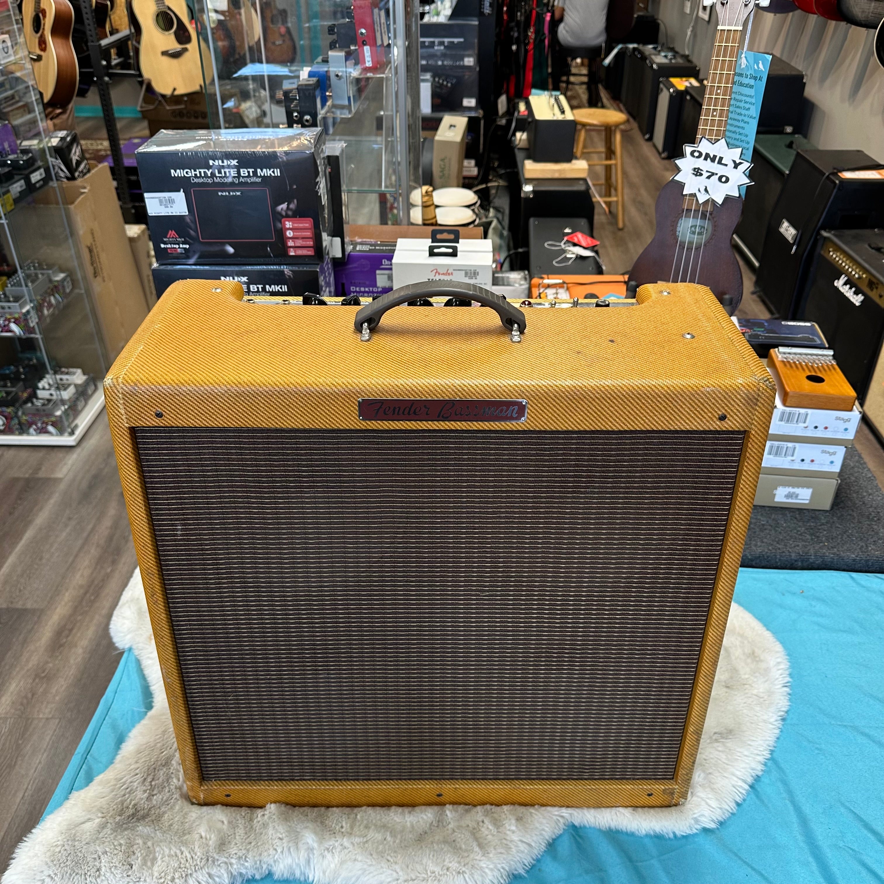 Used Fender 59’ Bassman Reissue 4x10 Combo 2002