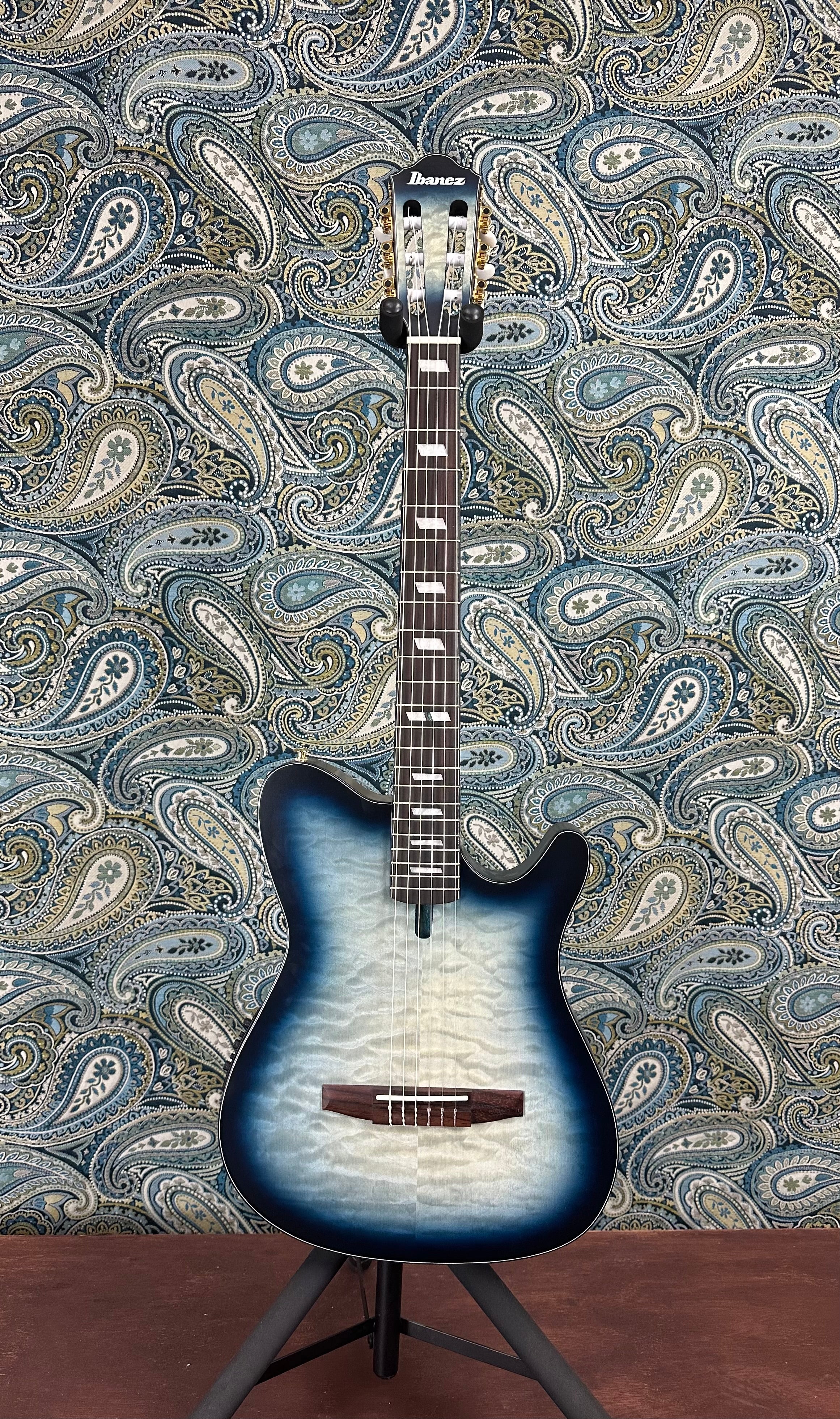 Ibanez FRH20QMN Cosmic Blue Starburst Low Gloss