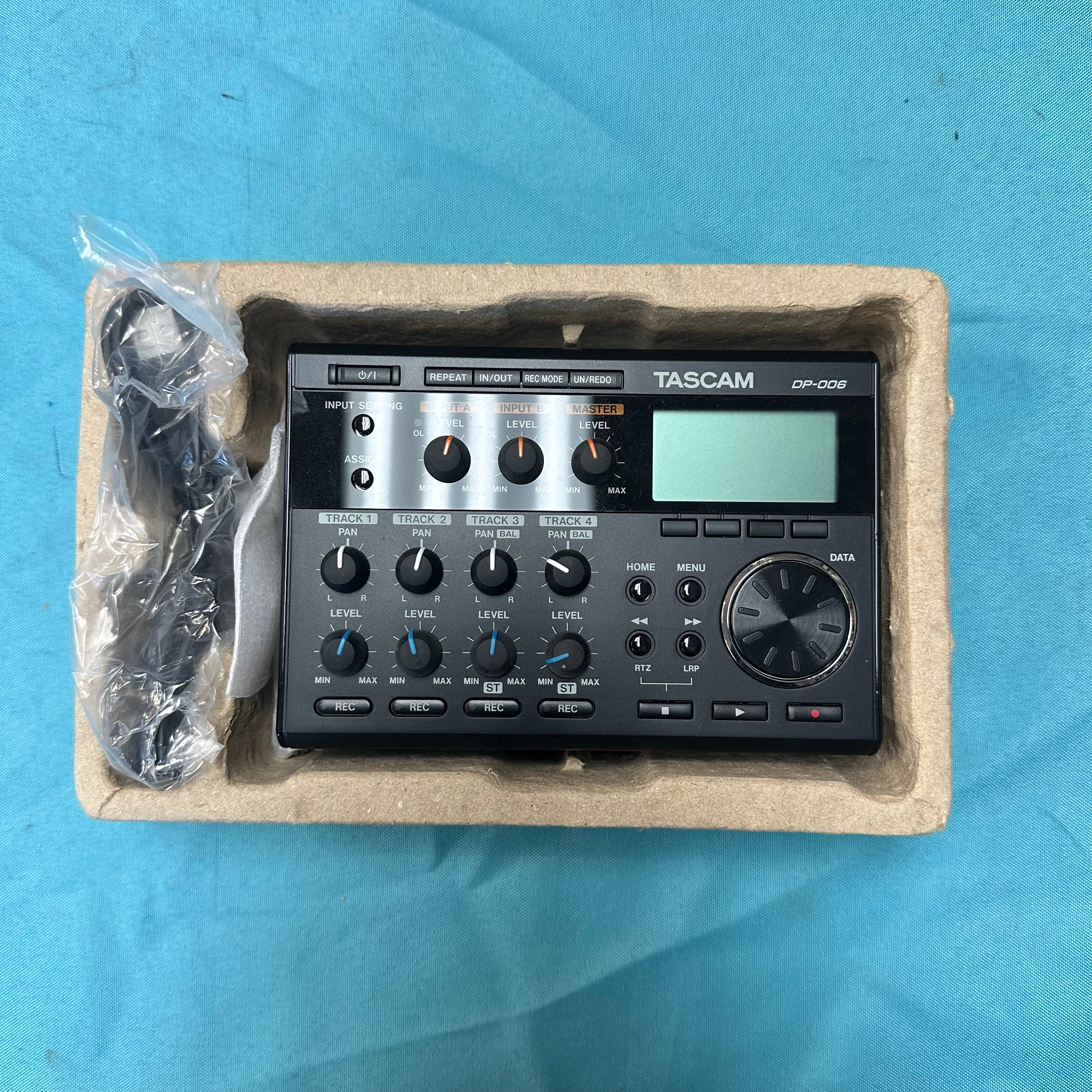 Used TASCAM DP-006 6-Track Digital Pocketstudio Recorder