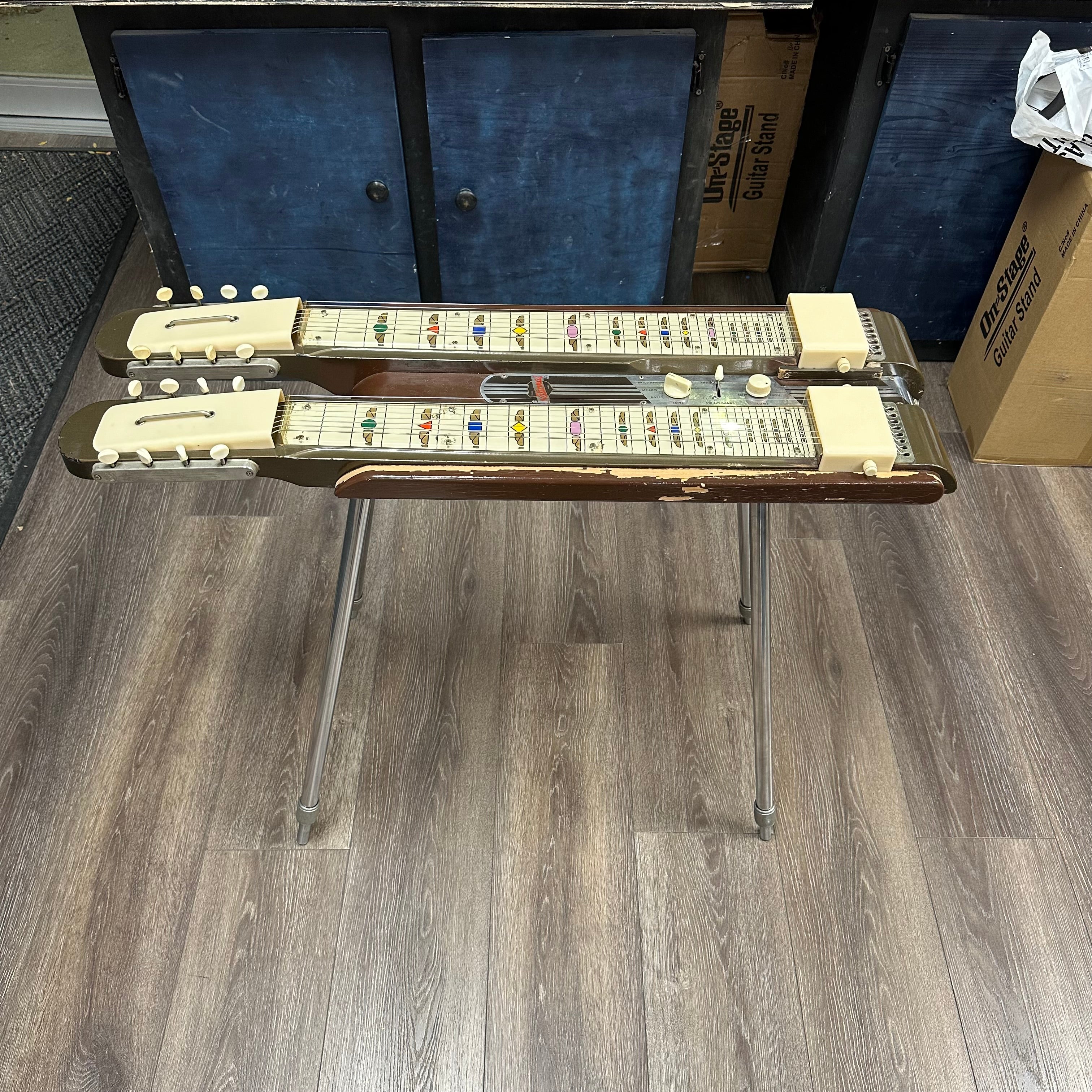 Used National 9-0241 8-String Grand Console Lap Steel Early 1950's E9/C6