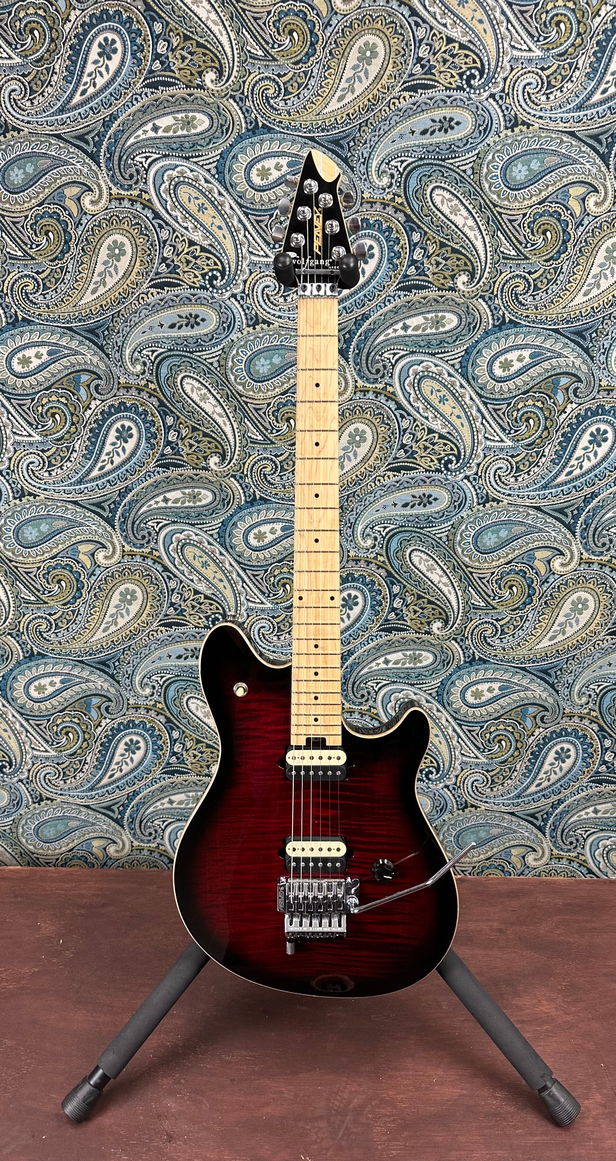 Used Peavey EVH Wolfgang Special Red Burst Electric Guitar w/Hardcase 2001-2002