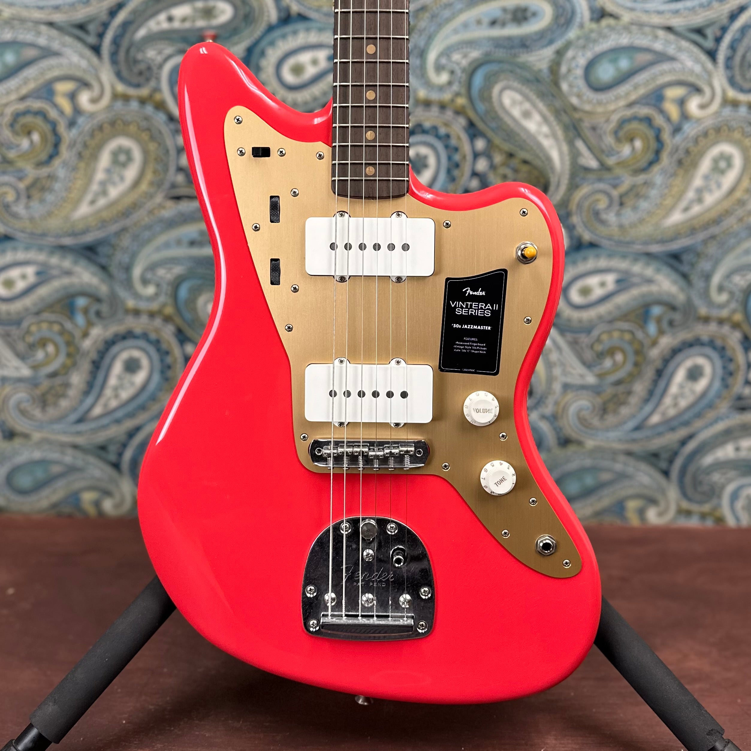 Fender Vintera II Road Worn '50s Jazzmaster Fiesta Red