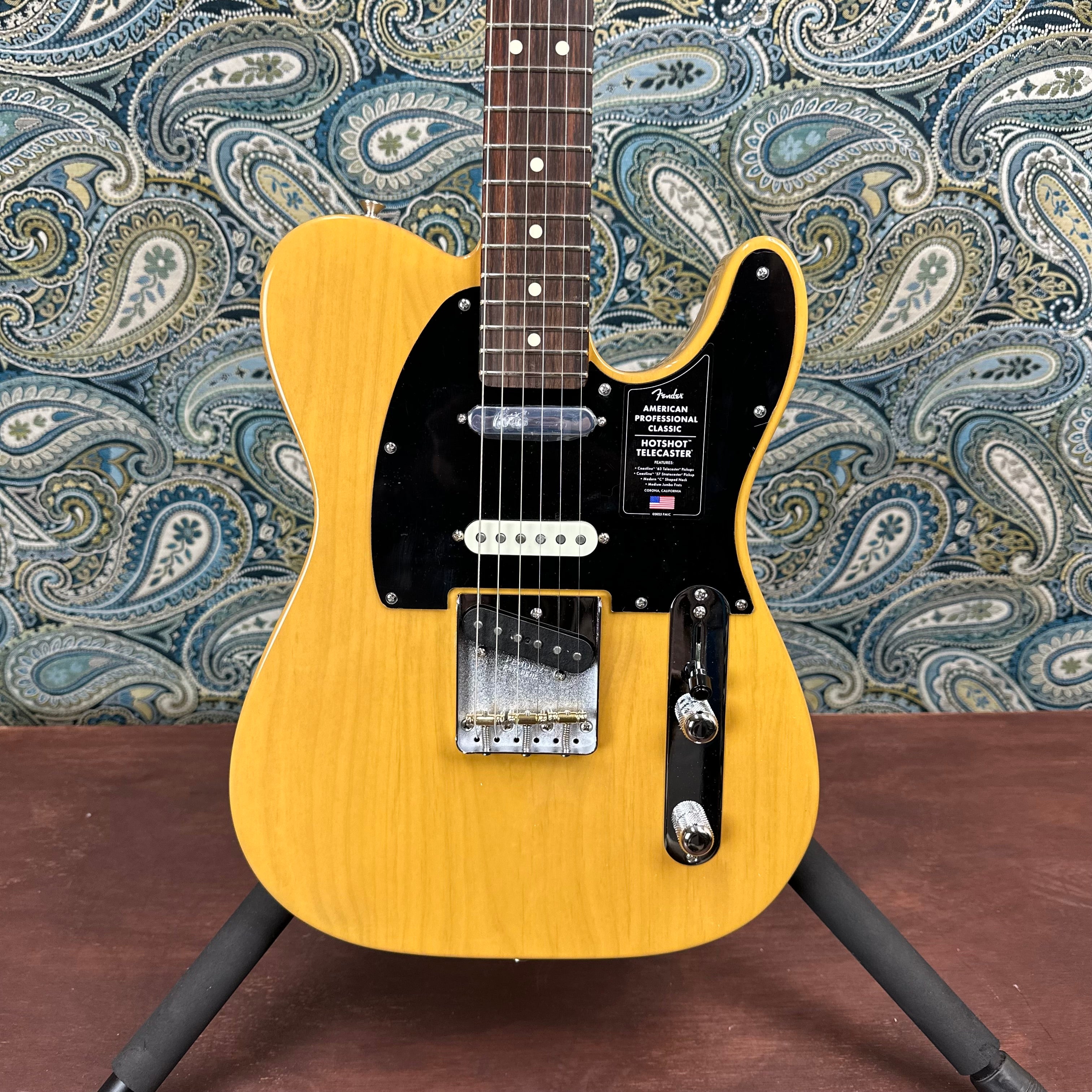 Fender American Professional Classic Hotshot Telecaster Butterscotch Blonde