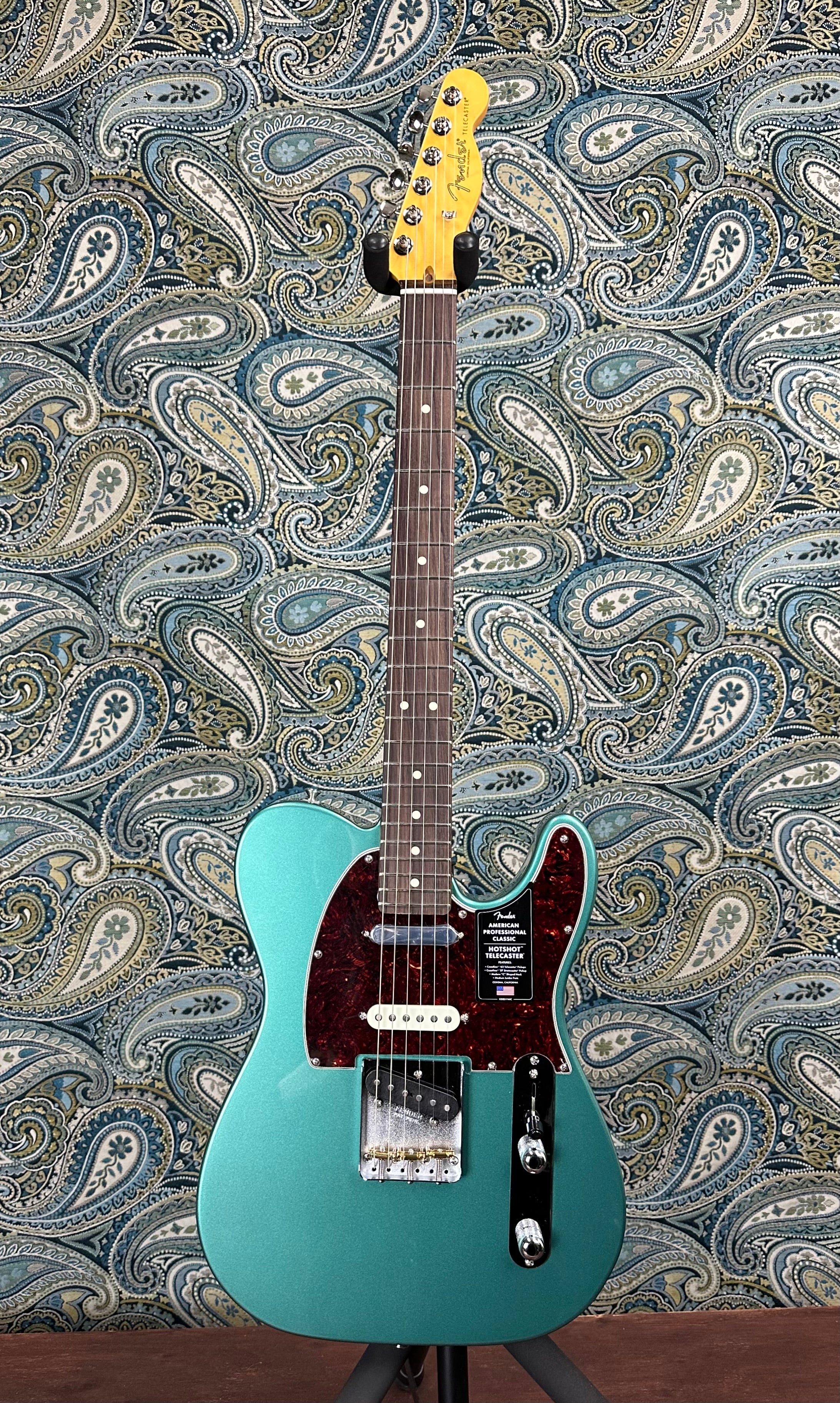 Fender American Professional Classic Hotshot Telecaster Faded Sherwood Green Metallic