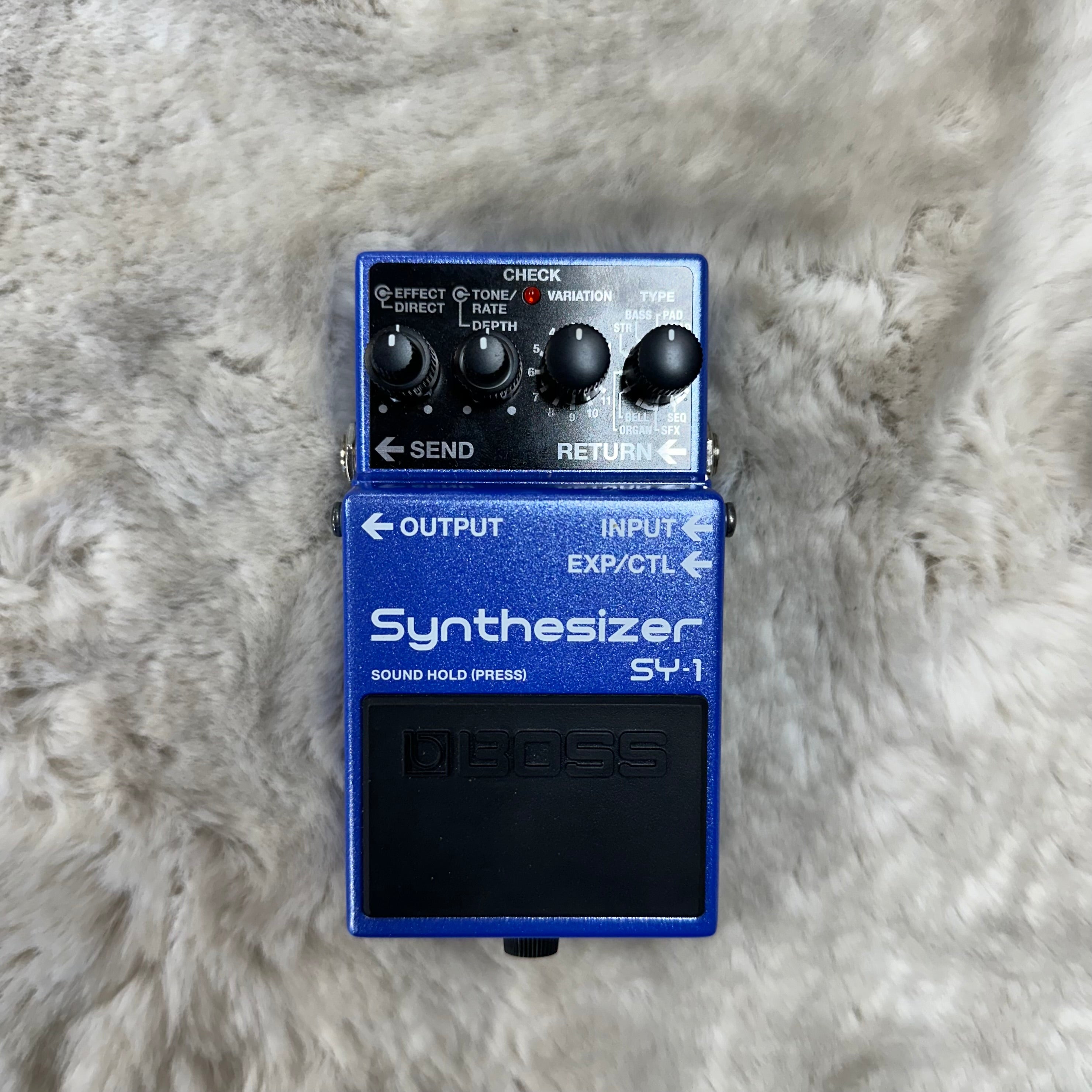 Used Boss SY-1 Guitar Synthesizer Pedal w/Box