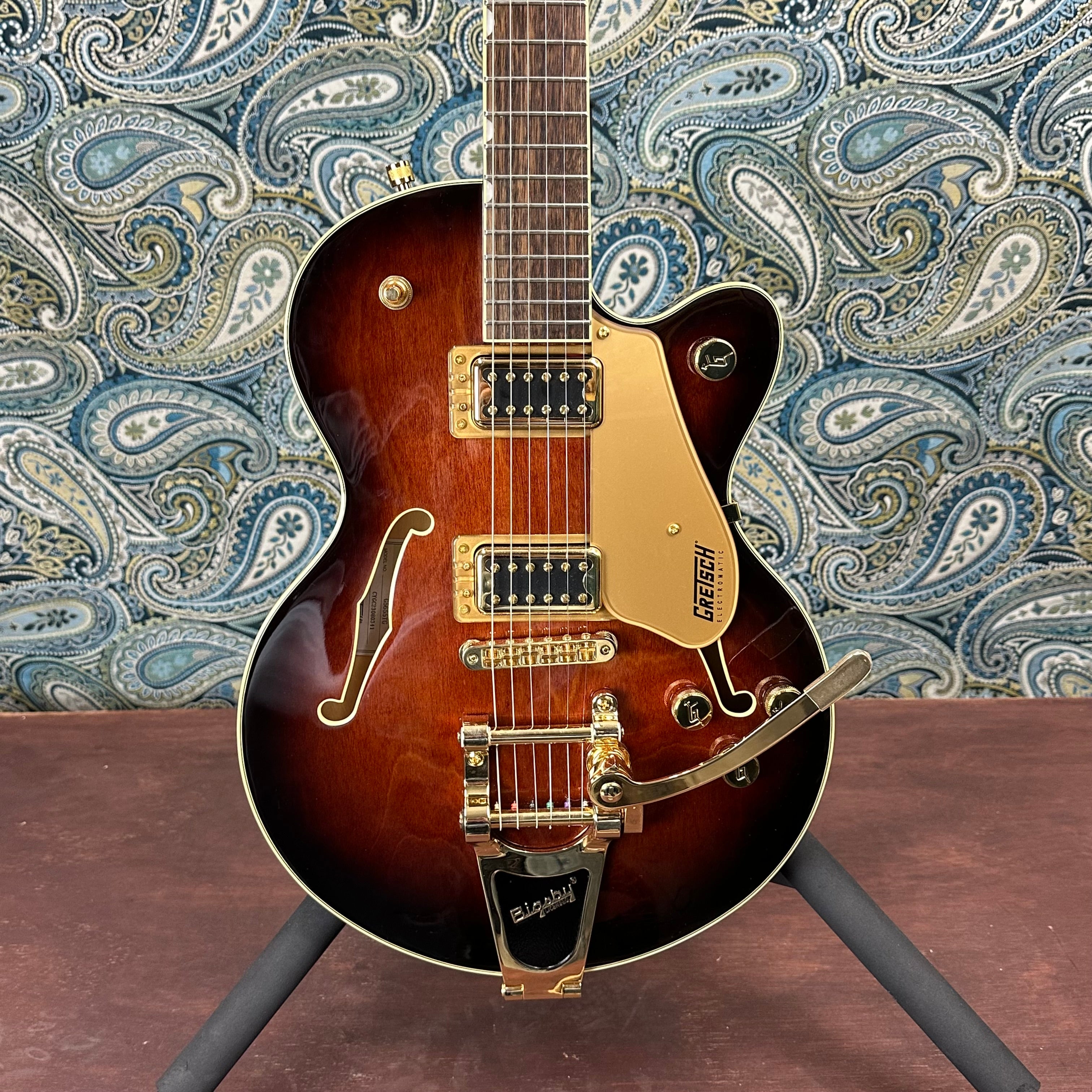 Used Gretsch G5655TG Sunburst Semi-Hollow Electric Guitar
