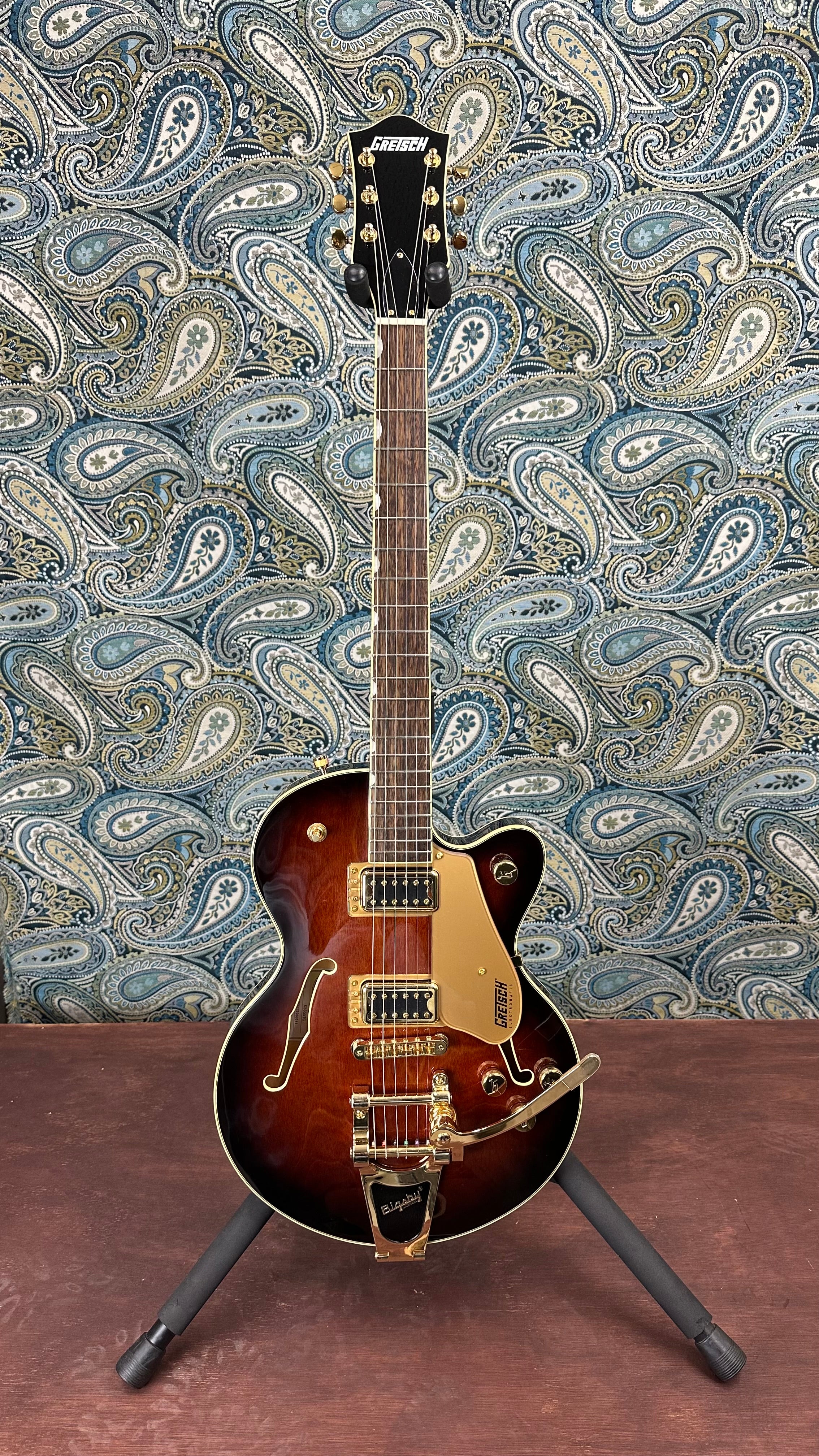 Used Gretsch G5655TG Sunburst Semi-Hollow Electric Guitar