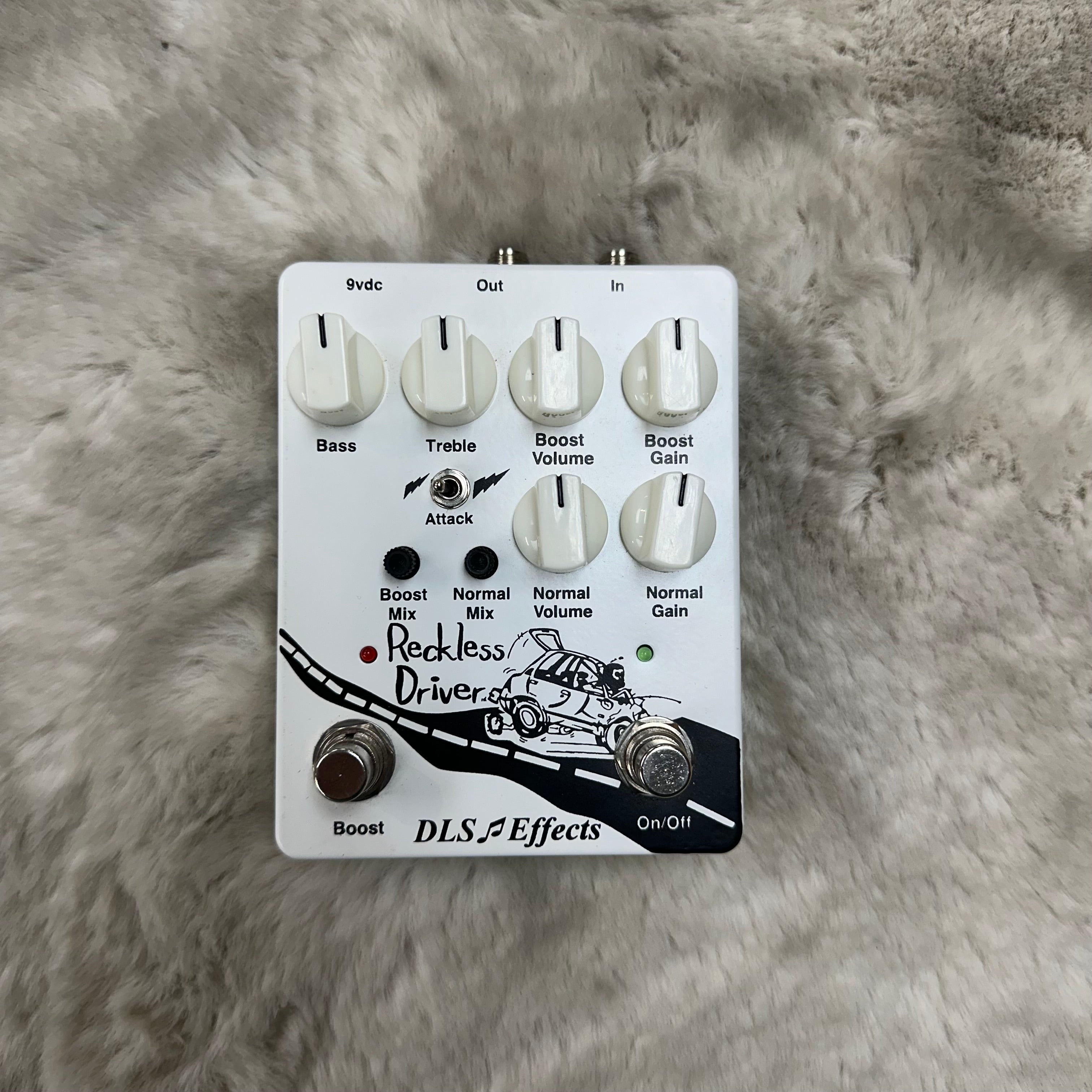 Used DLS Effects Reckless Driver Overdrive Pedal