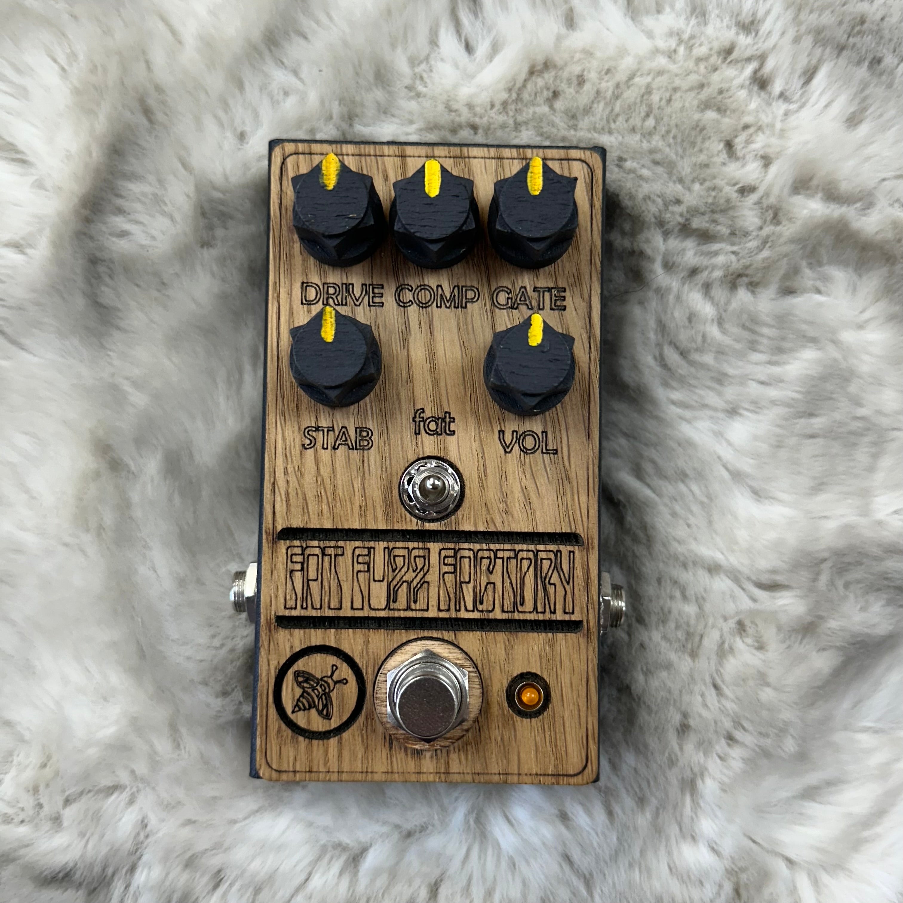 Used Vitzzoyd Fat Zzoyd Fuzz Factory Clone Wooden Series