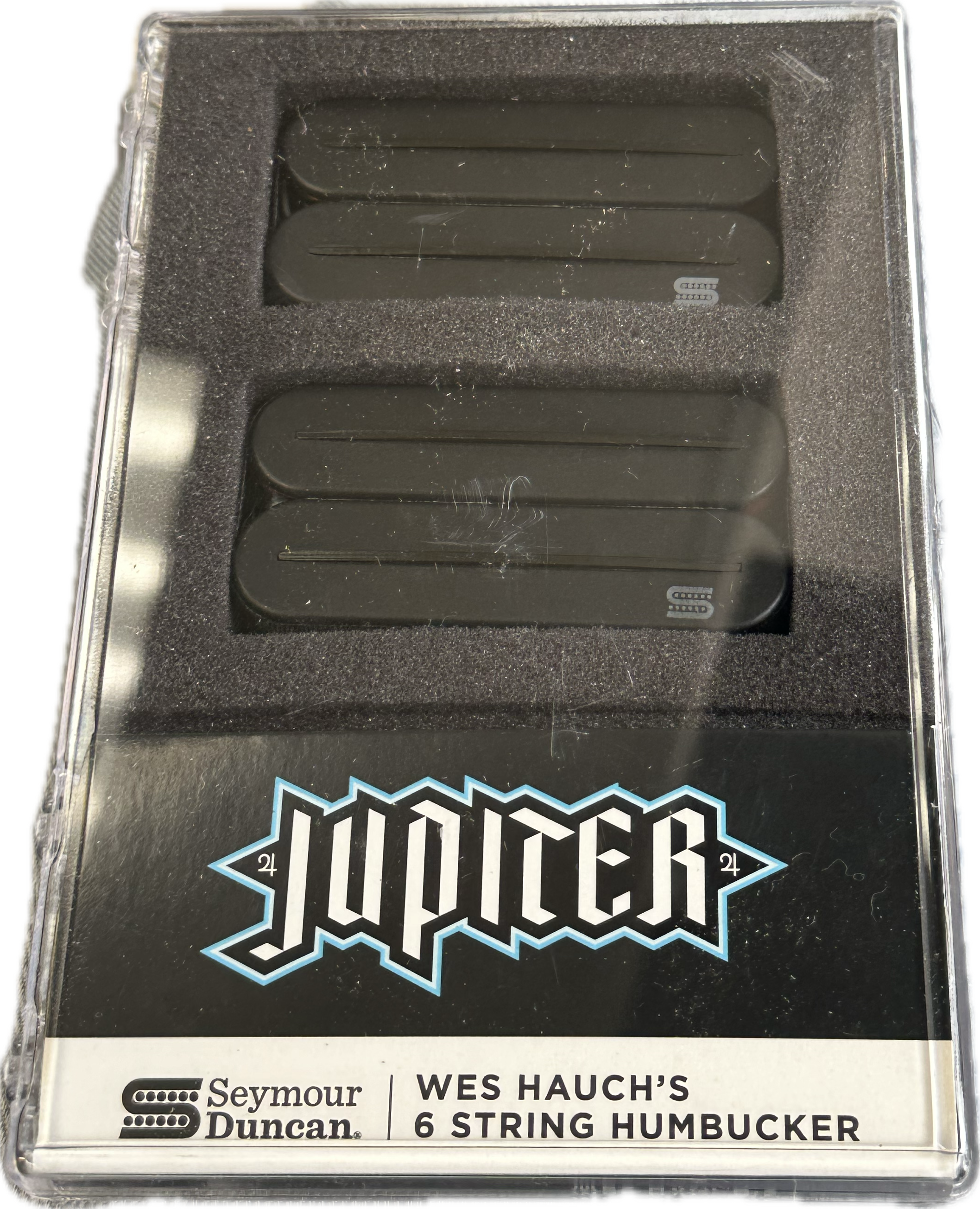 Seymour Duncan Jupiter Black Rails Signature Wes Hauch Rail Pickup 6-String Set