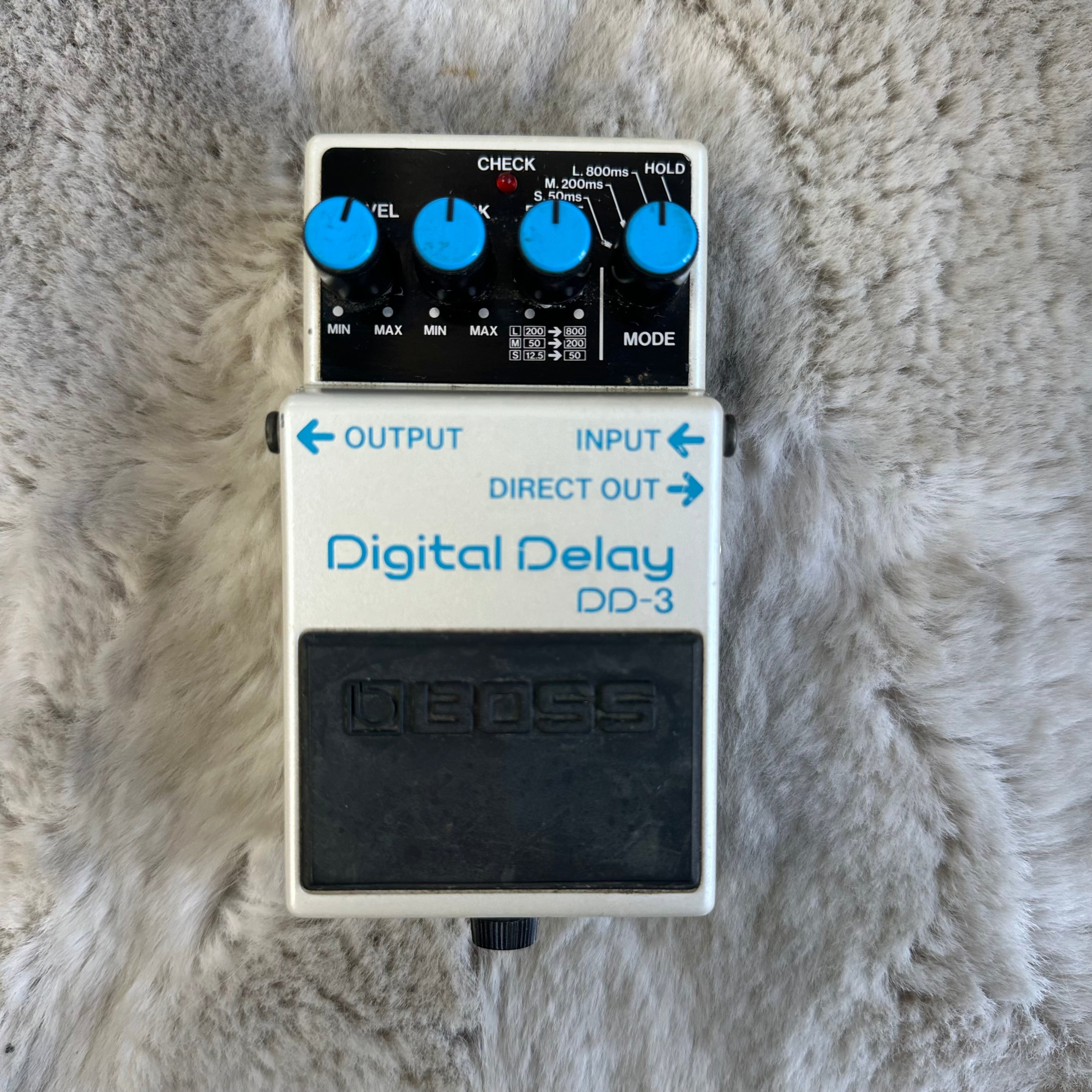 Used Boss DD-3 Digital Delay Pink Label