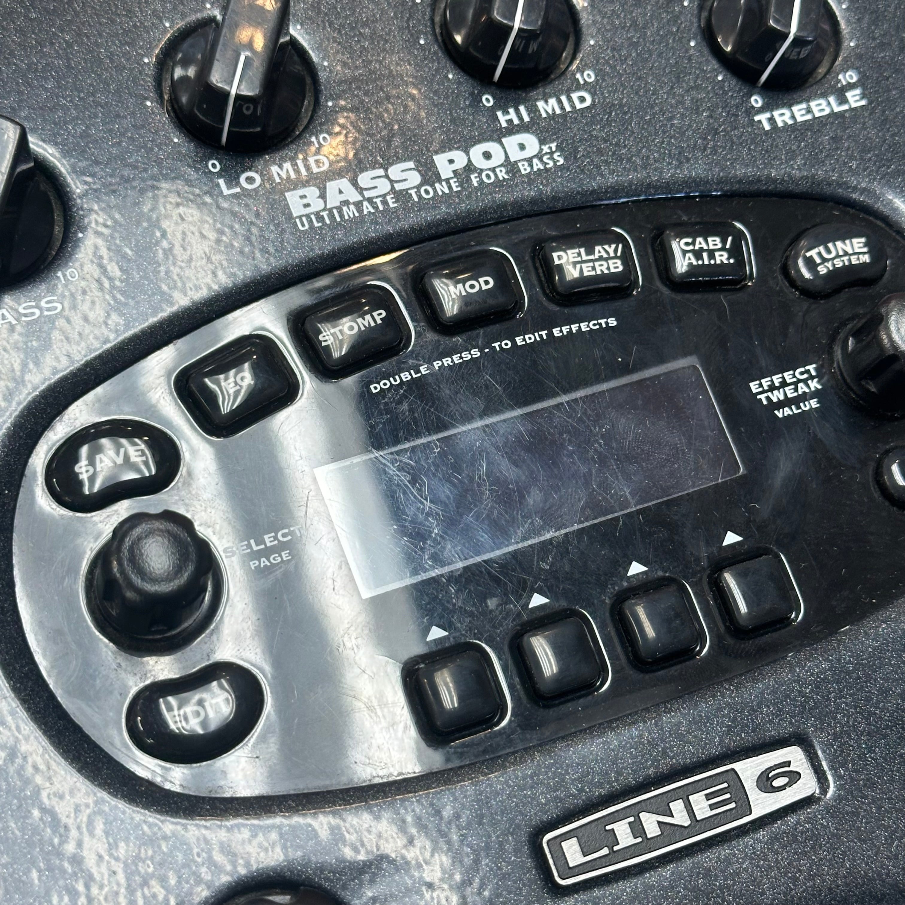 Used Line 6 Bass Pod Amp Modeling & Multi-FX w/FBV Footswitch