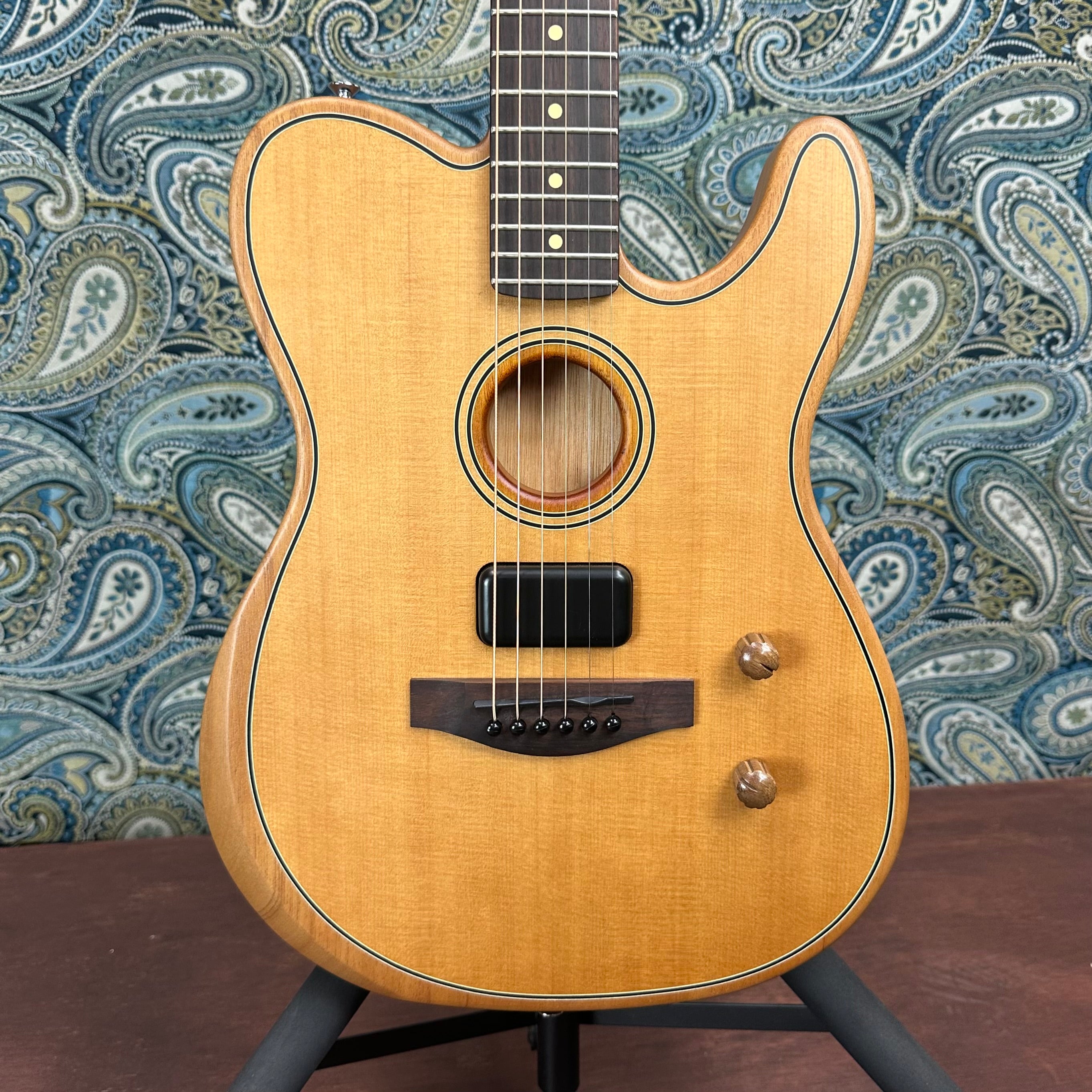 Fender Acoustasonic Standard Telecaster Aged Natural