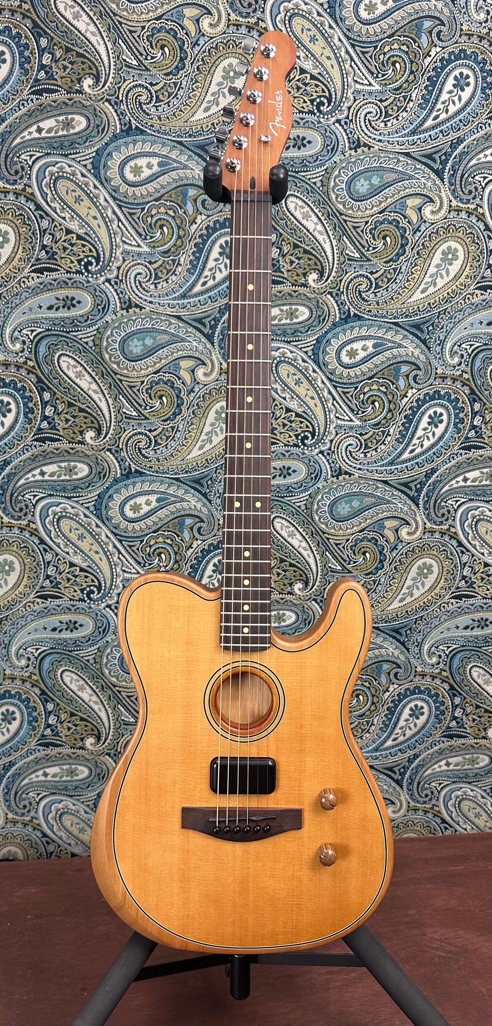 Fender Acoustasonic Standard Telecaster Aged Natural