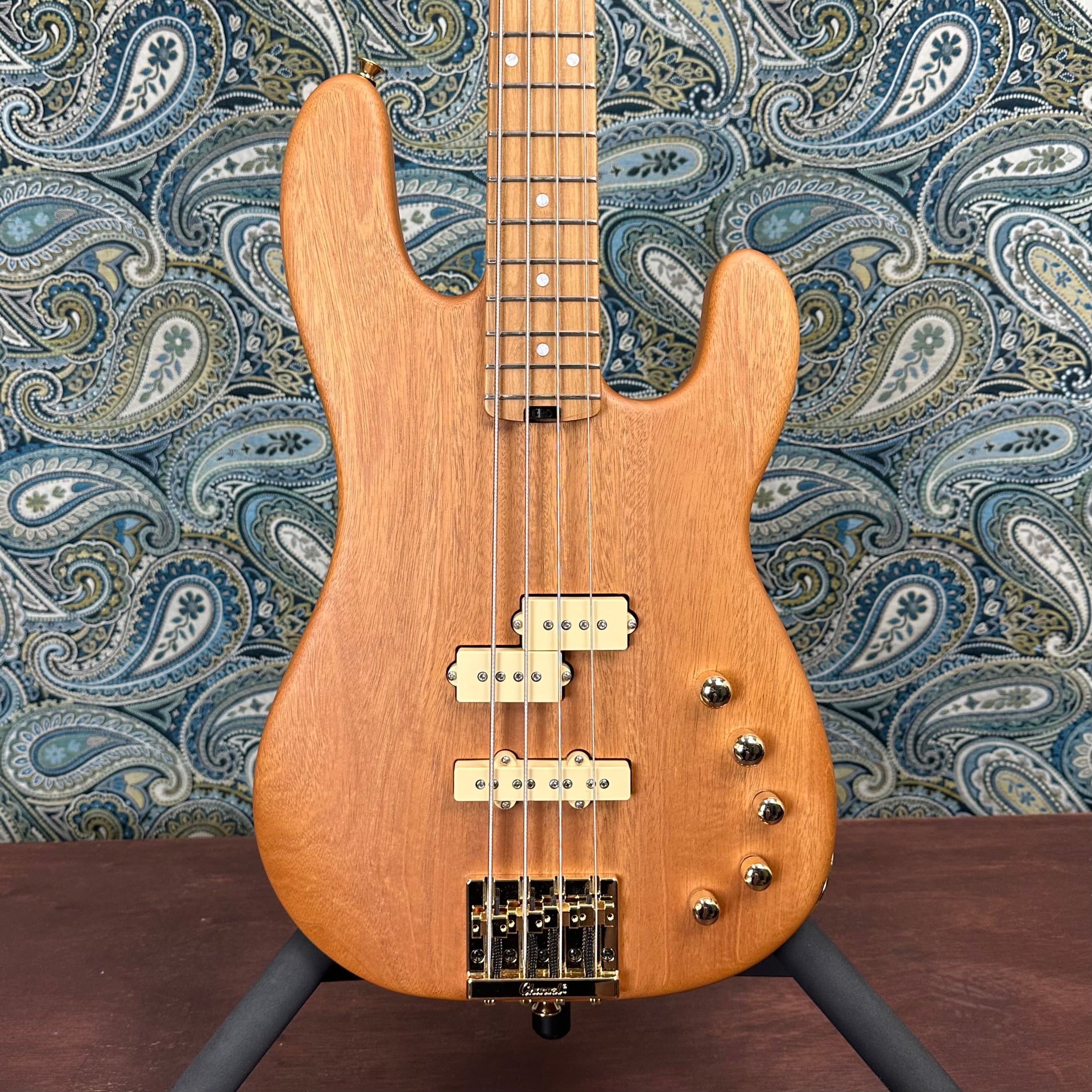 Charvel Pro-Mod San Dimas PJ IV Electric Bass Natural Mahogany