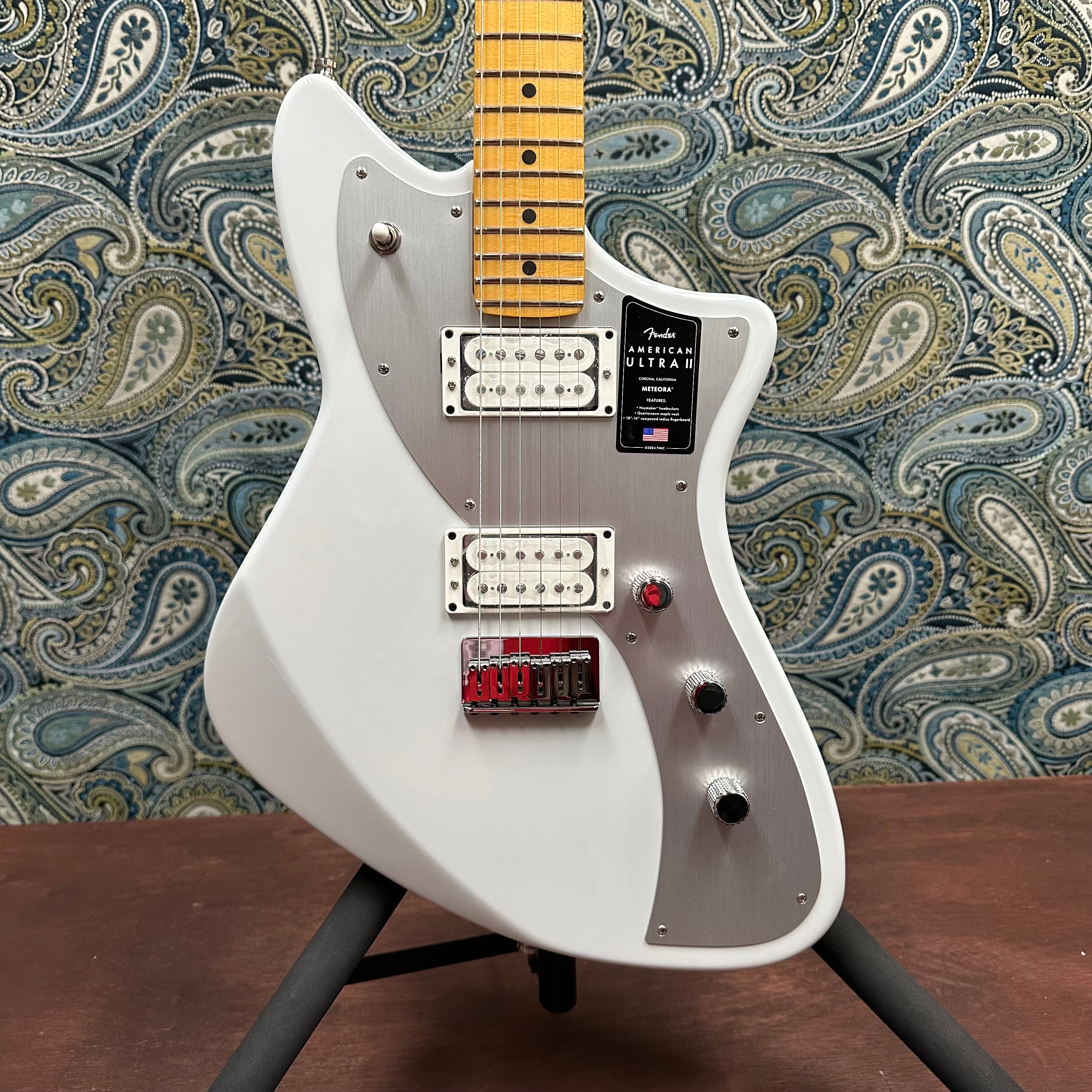 Fender American Ultra II Meteora Avalanche
