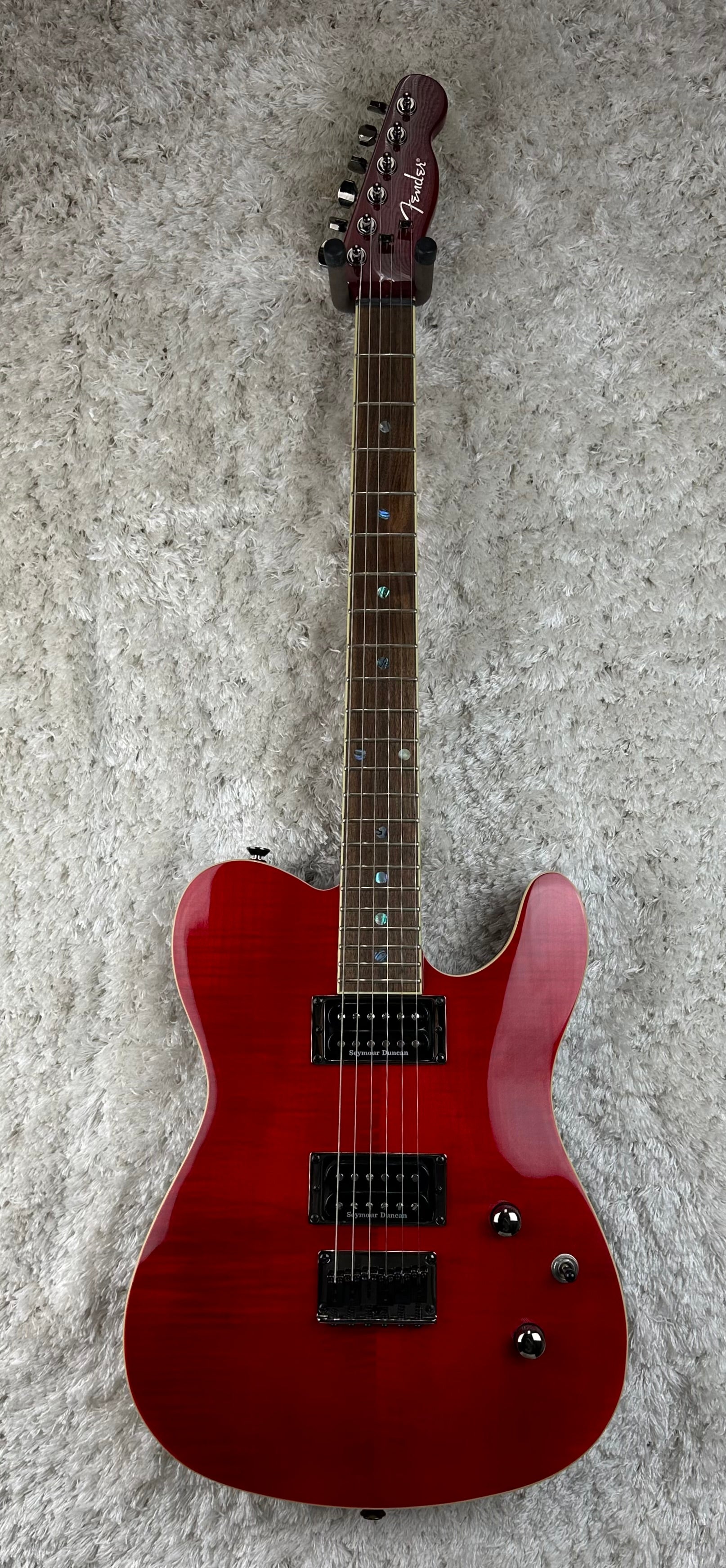 Fender Special Edition Custom Telecaster FMT HH Crimson Red Transparent