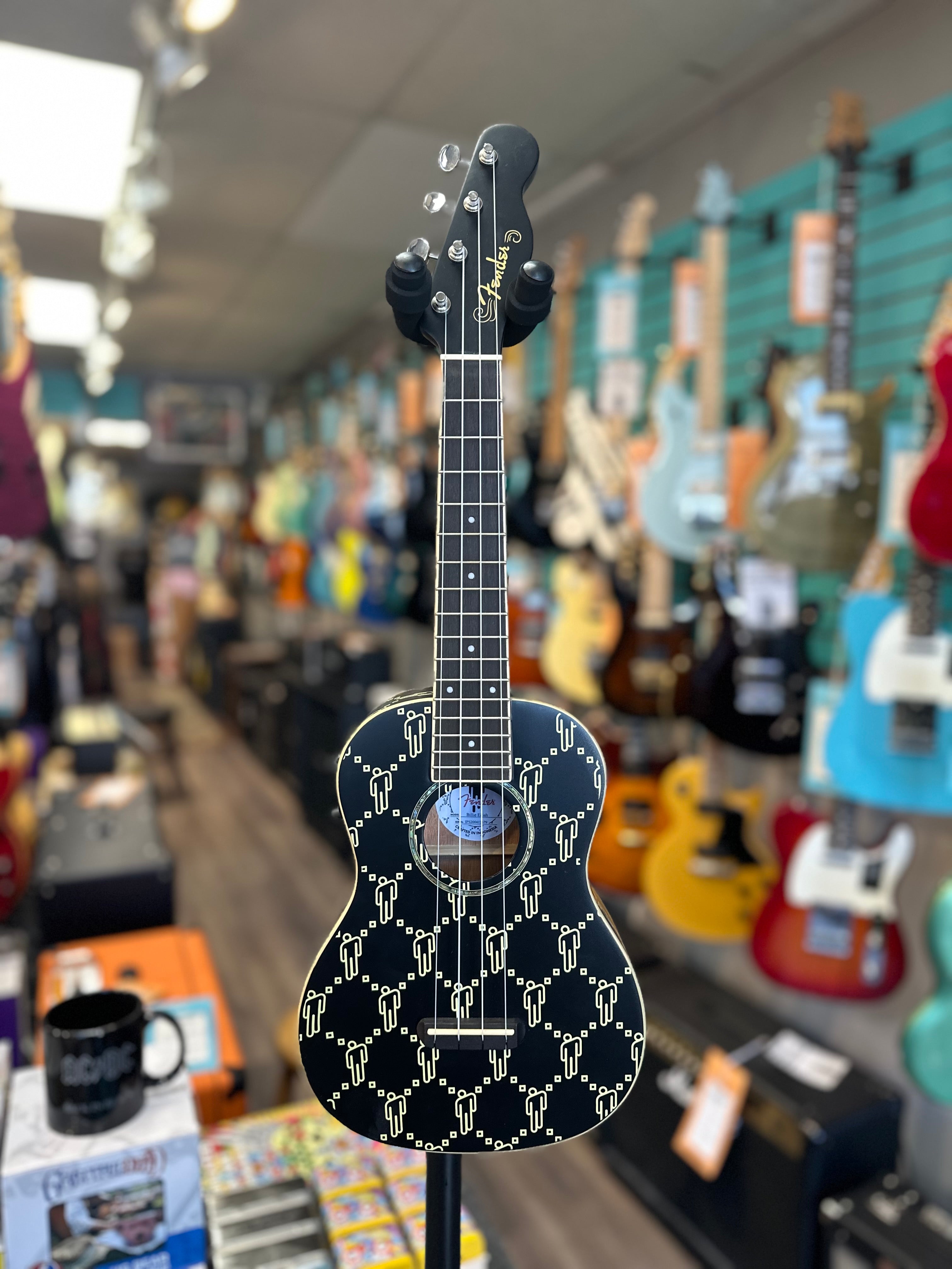 Fender Billie Eilish Signature Ukulele Black