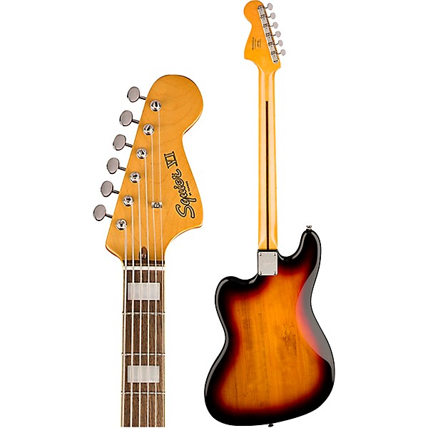 Squier Classic Vibe Bass VI Guitar 3-Color Sunburst