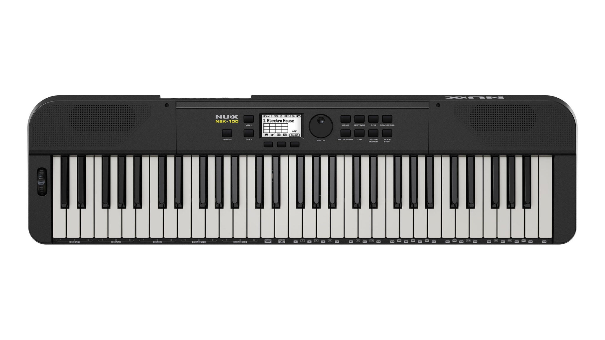 NUX NEK-100 61 Key Digital Piano with Bluetooth Audio