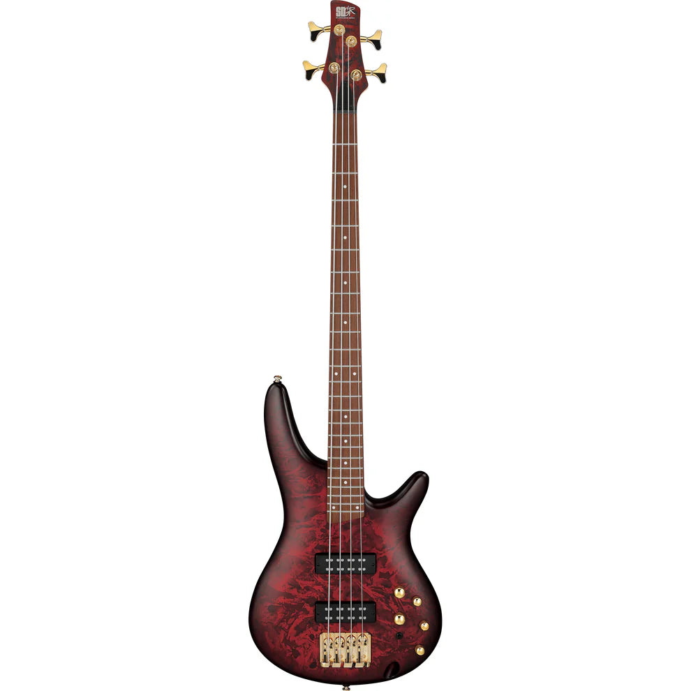 Ibanez SR300EDXWZM 4-string Electric Bass Guitar Wine Red Frozen Matte