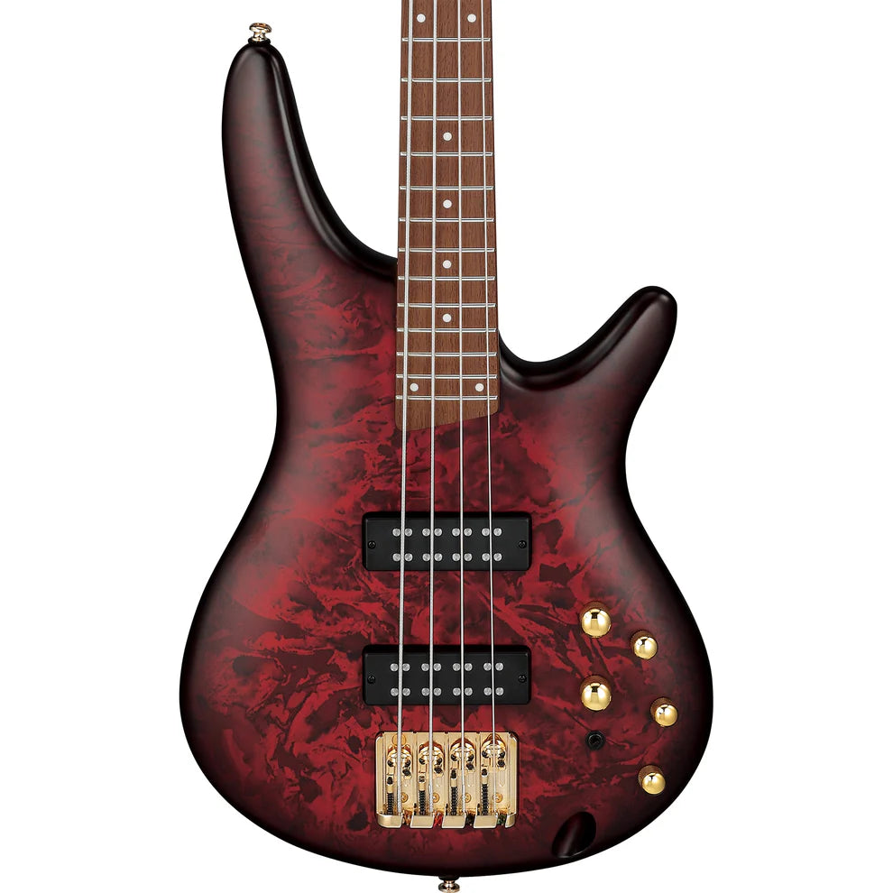Ibanez SR300EDXWZM 4-string Electric Bass Guitar Wine Red Frozen Matte