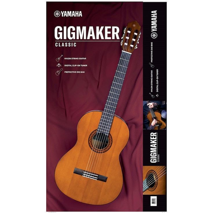 Yamaha C40 Gigmaker Classical Guitar Package