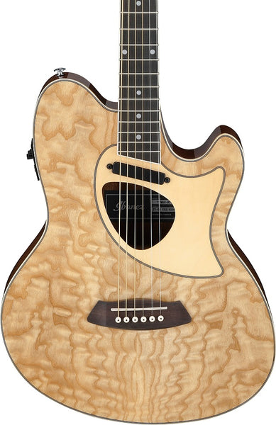 Ibanez Talman TCM50NT Acoustic-Electric Guitar - Natural High Gloss