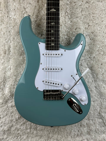 Used PRS SE Silver Sky Stone Blue Electric Guitar W/ Gig Bag