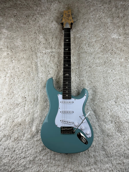 Used PRS SE Silver Sky Stone Blue Electric Guitar W/ Gig Bag