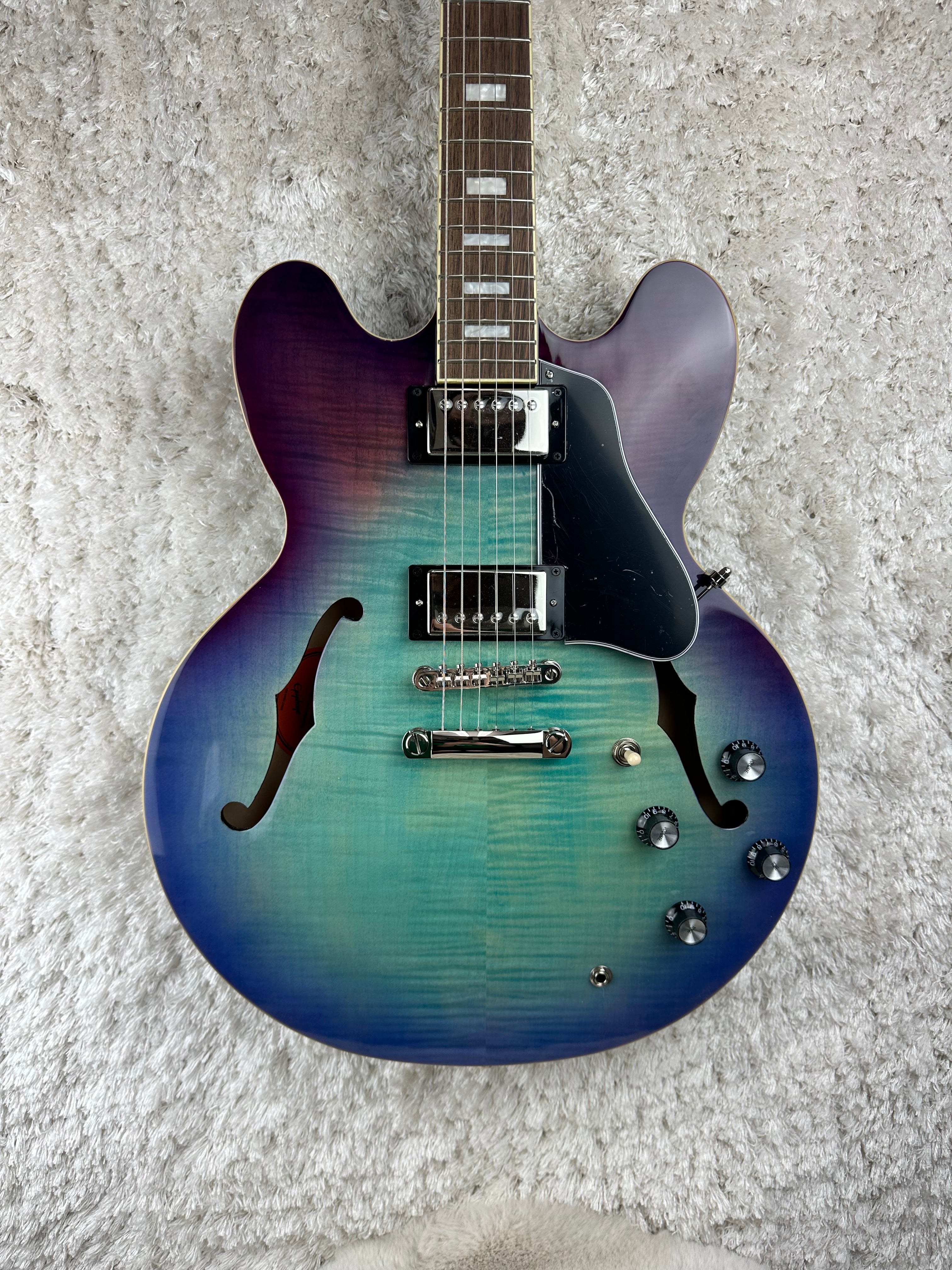 Epiphone ES-335 Figured Blueberry Burst