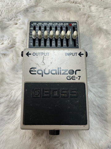 Used Boss GE-7 Graphic Equalizer Pedal